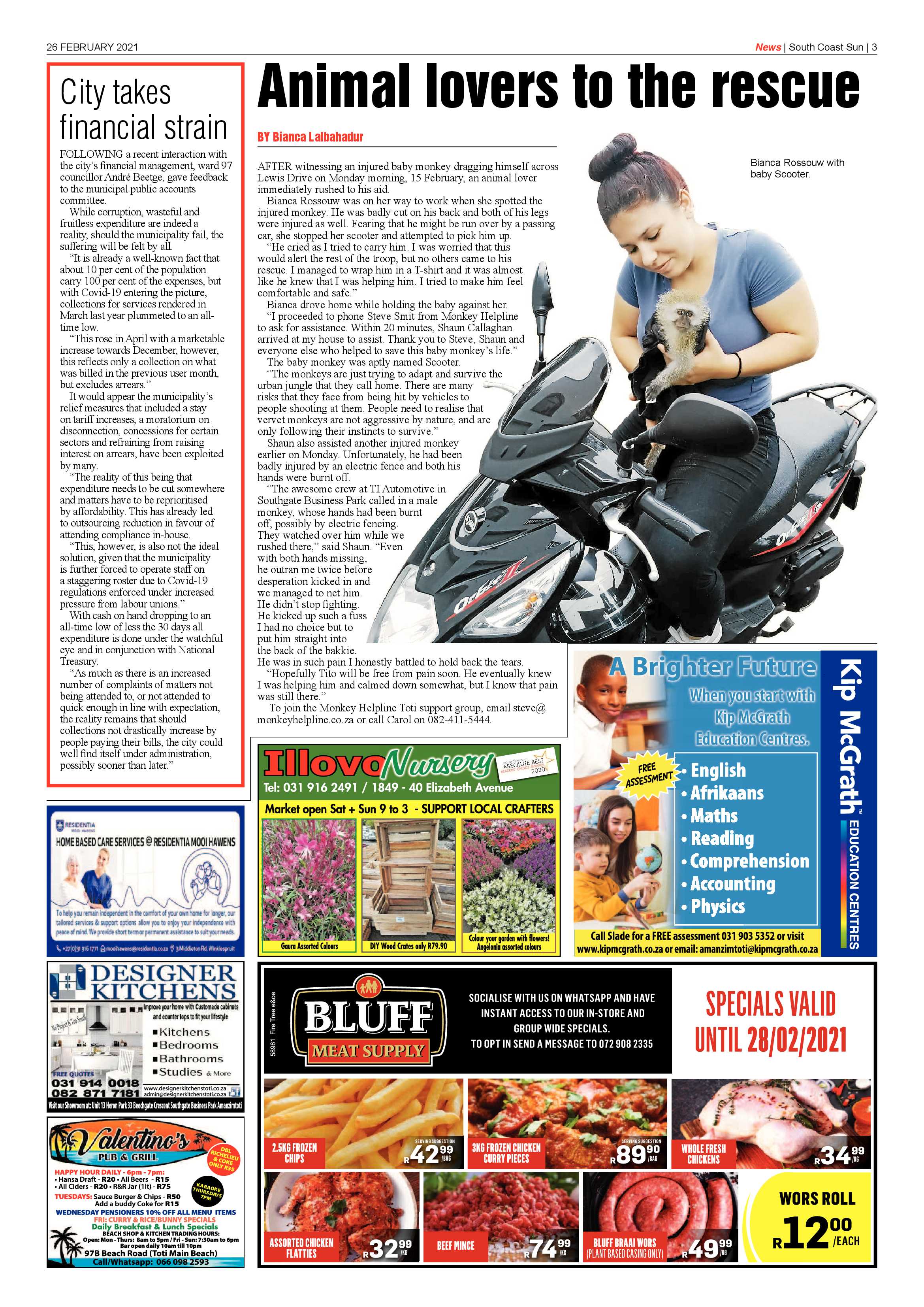 South Coast Sun 26 February 2021 page 3