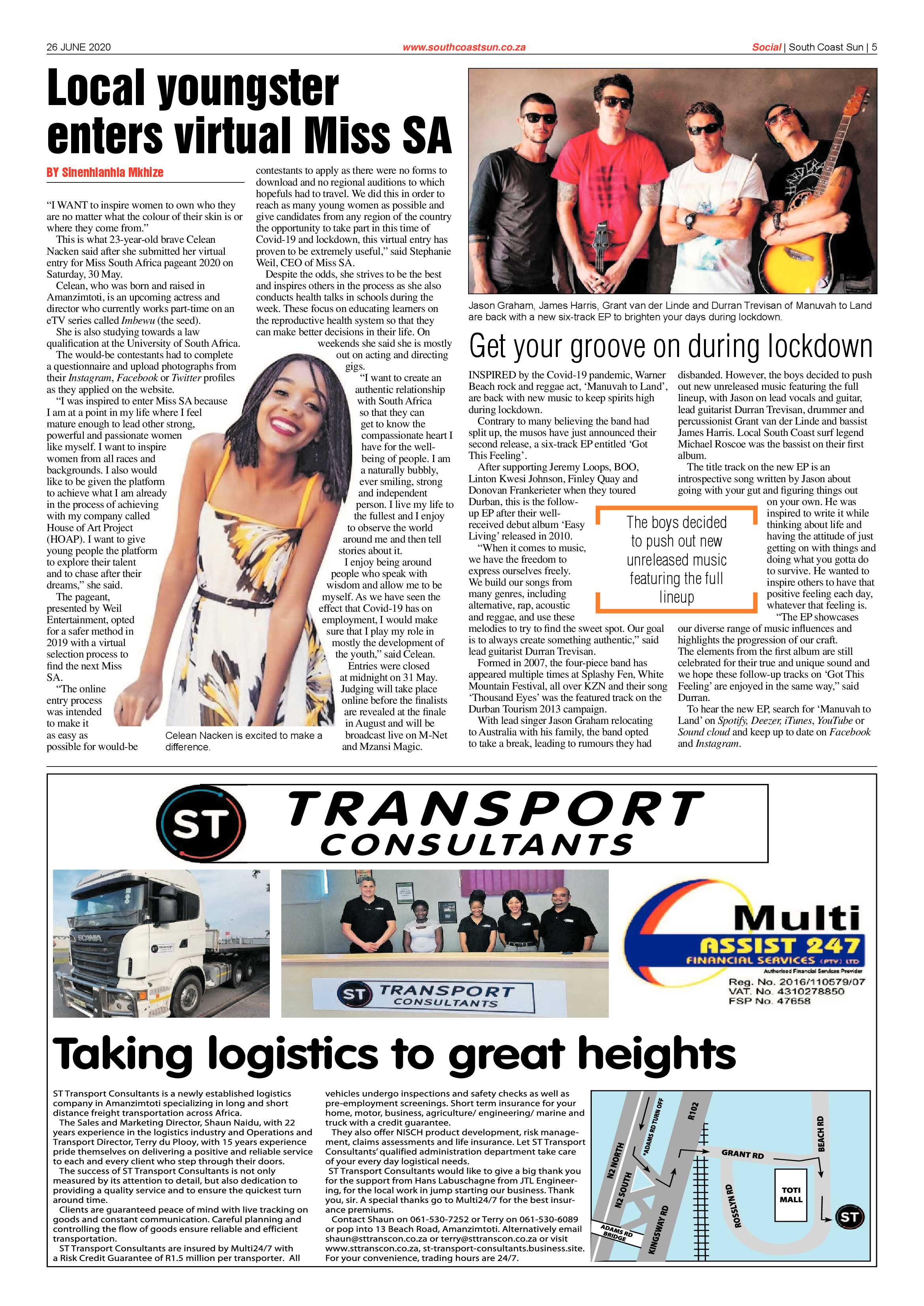 South Coast Sun 26 June 2020 page 5