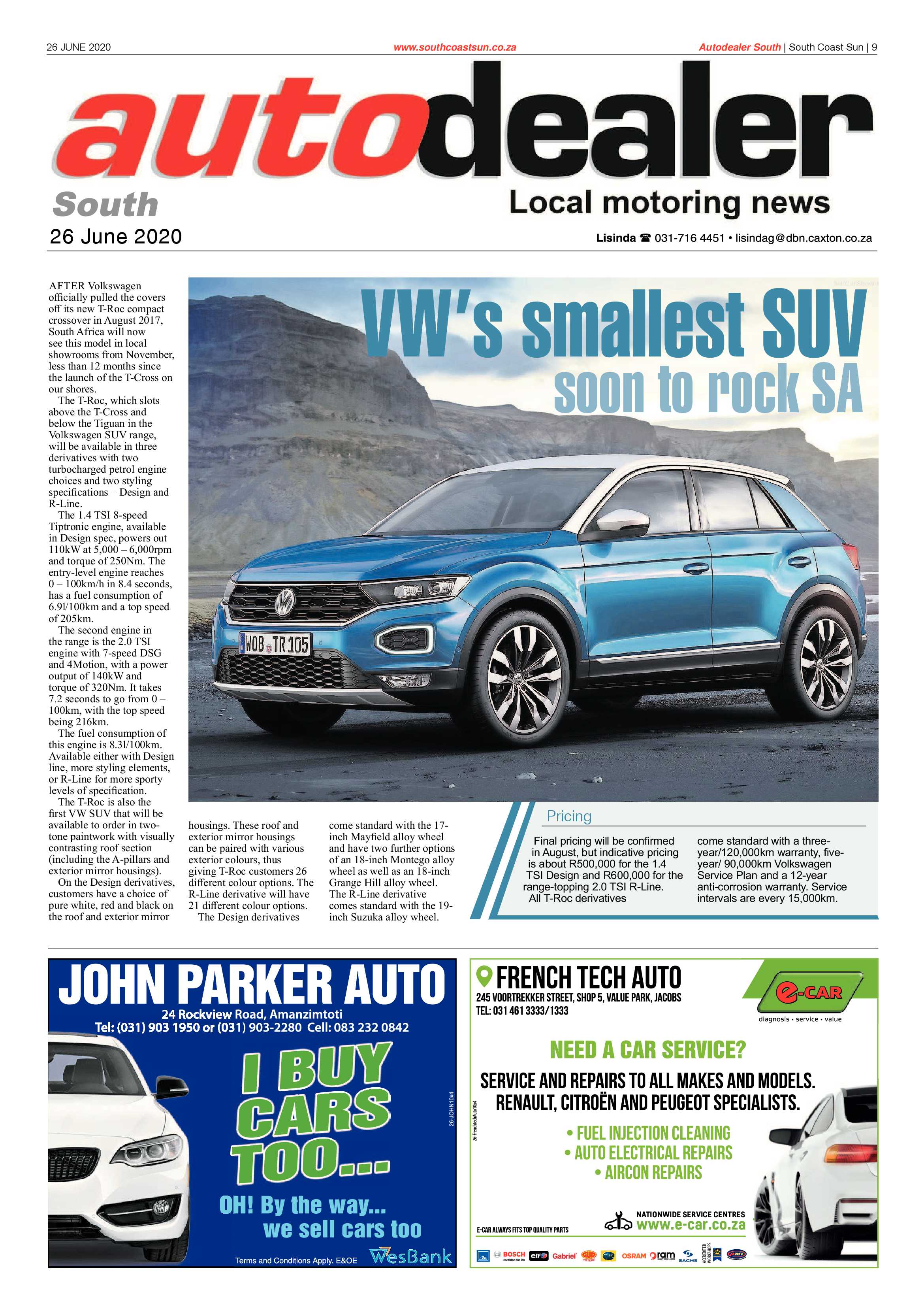 South Coast Sun 26 June 2020 page 9