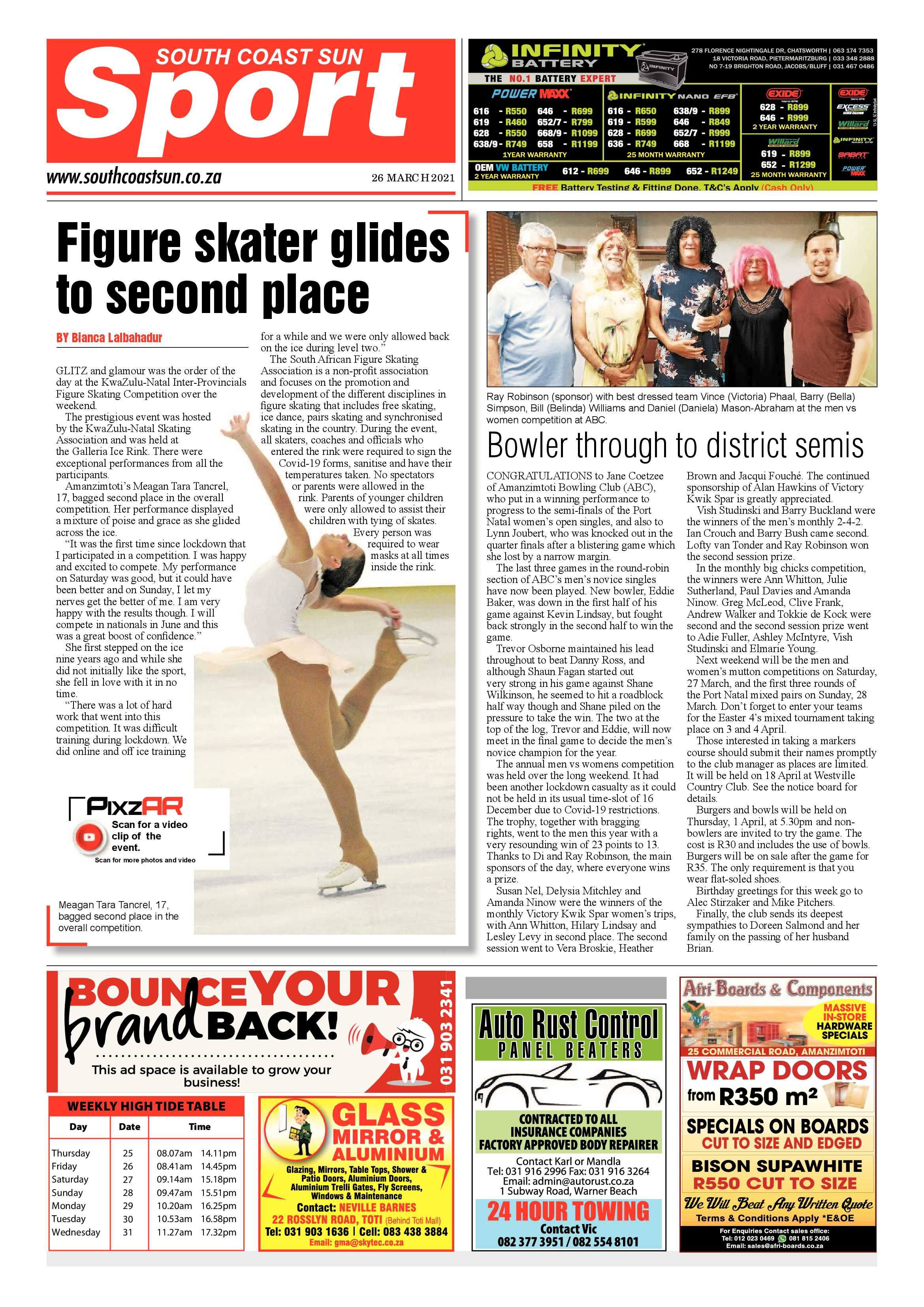 South Coast Sun 26 March 2021 page 12