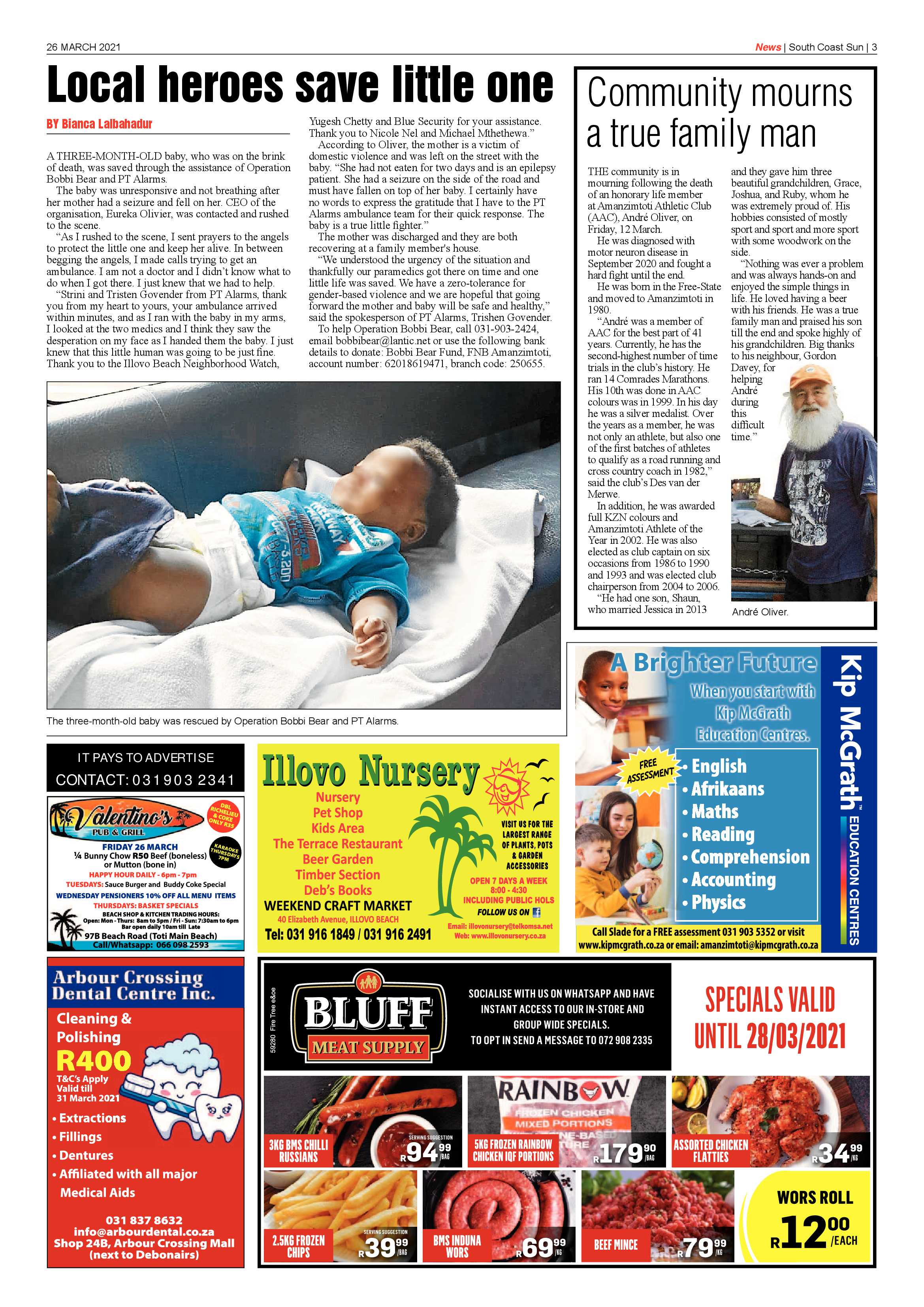 South Coast Sun 26 March 2021 page 3