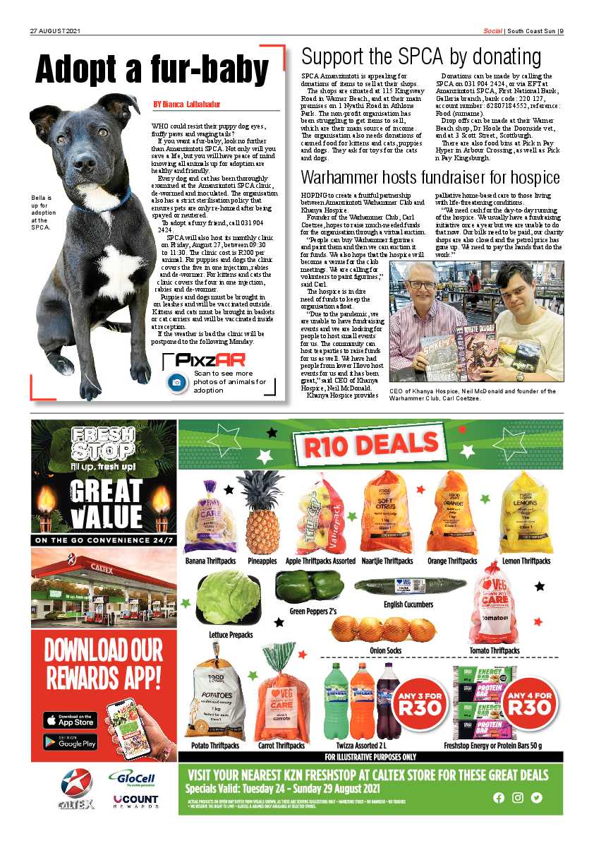South Coast Sun 27 August  2021 page 13