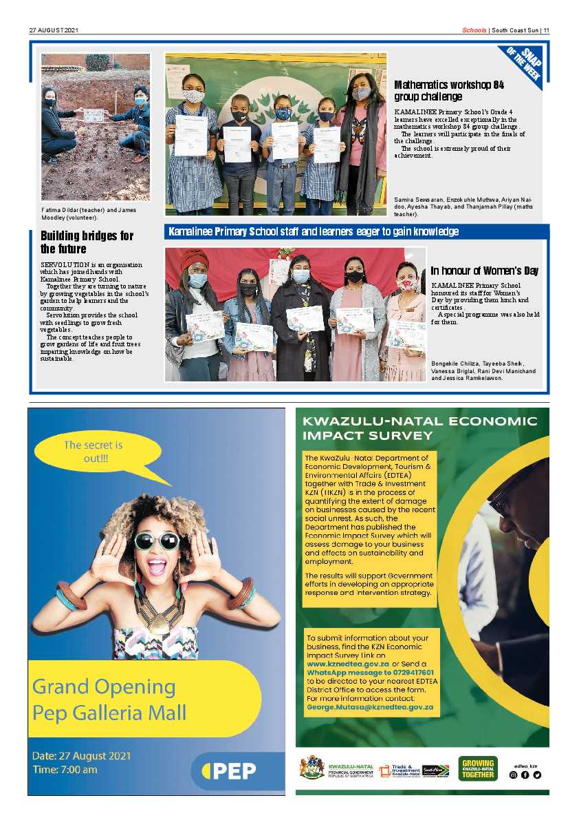 South Coast Sun 27 August  2021 page 15