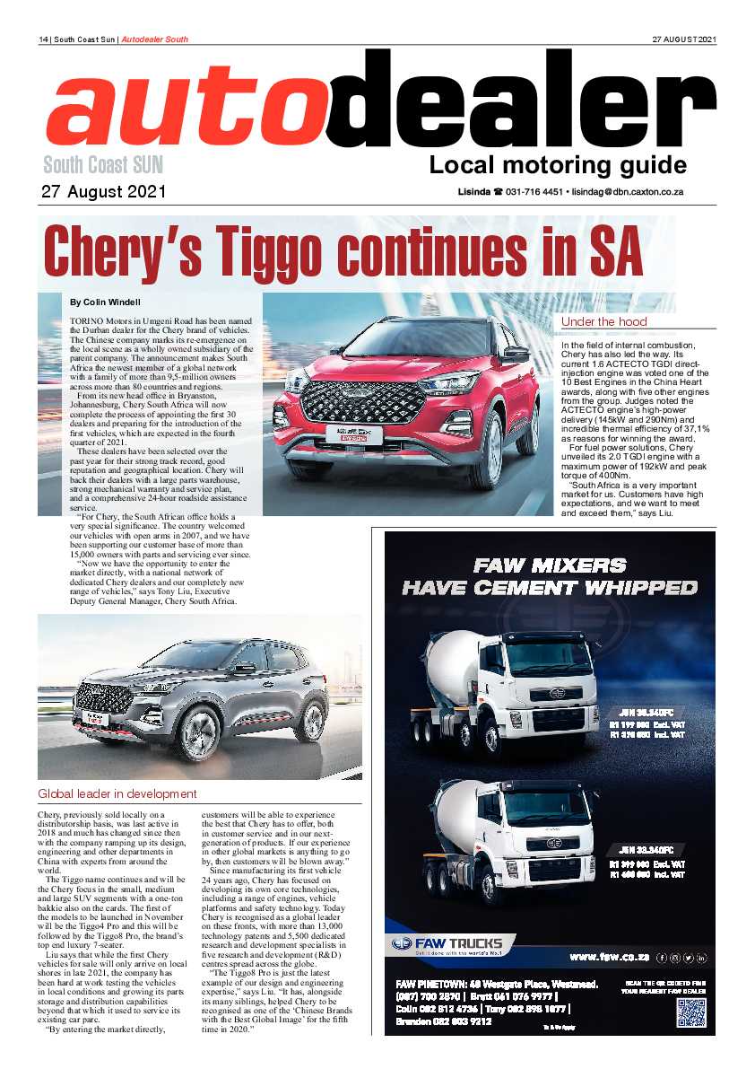 South Coast Sun 27 August  2021 page 18