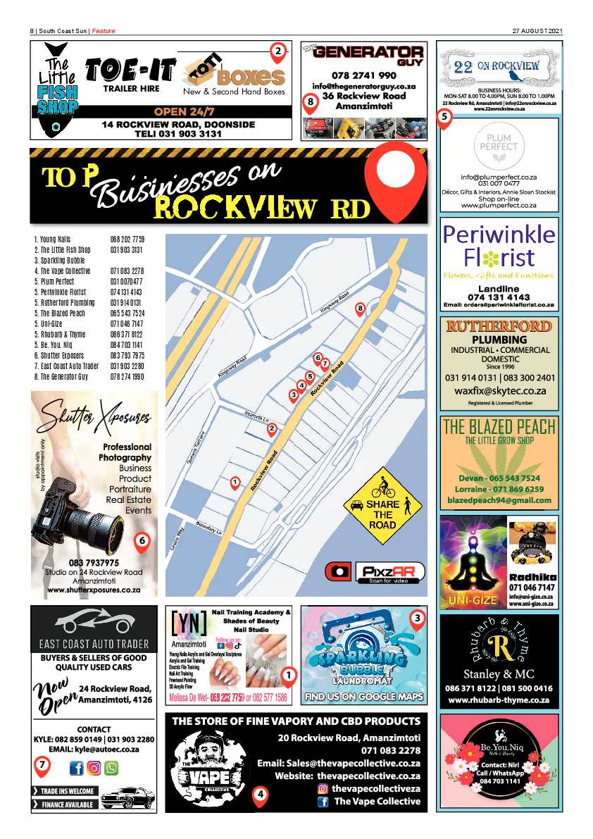South Coast Sun 27 August  2021 page 8