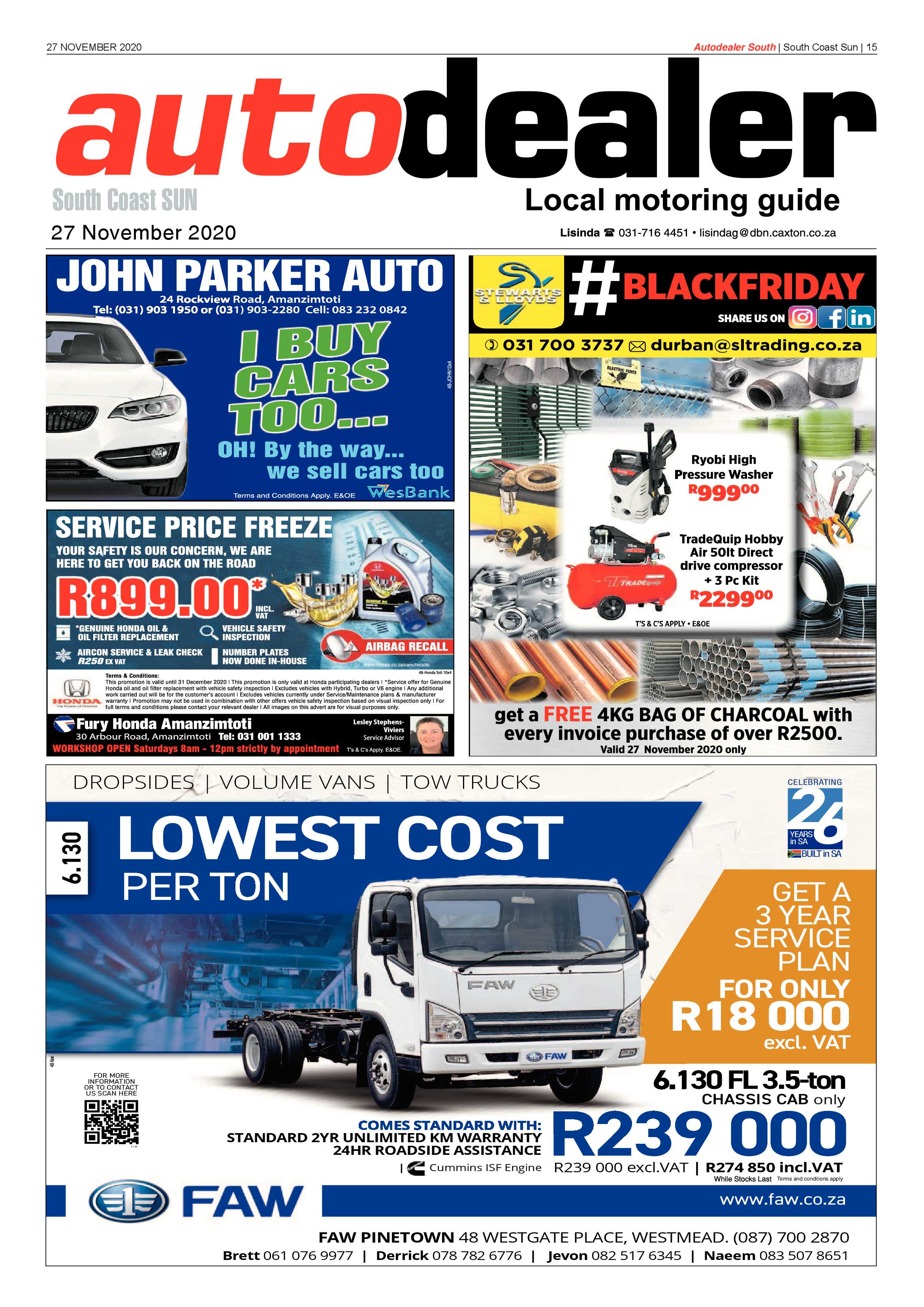 South Coast Sun 27 November 2020 page 15