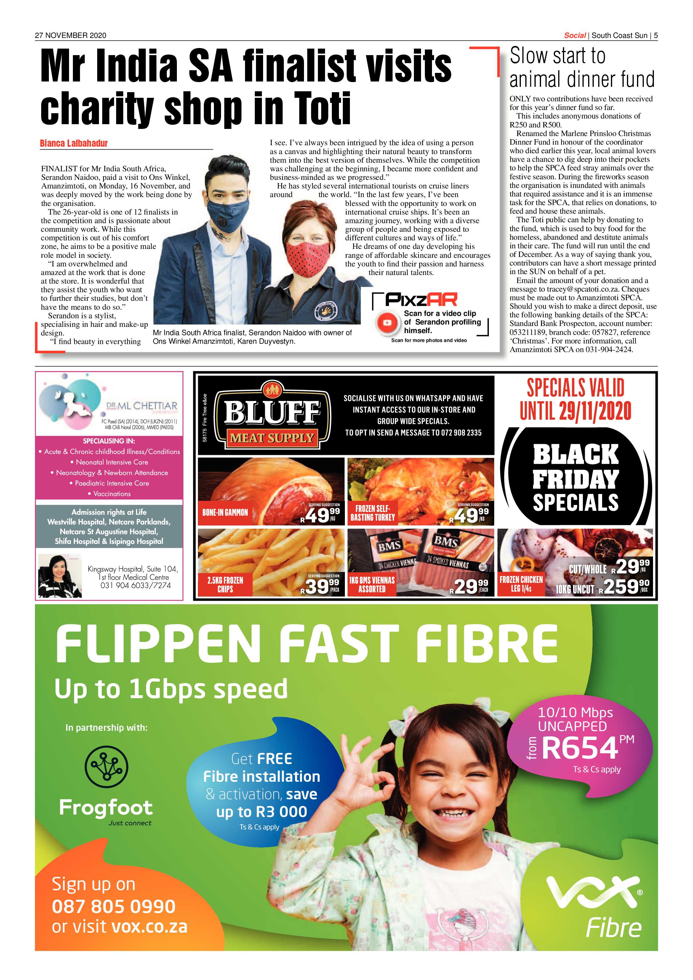 South Coast Sun 27 November 2020 page 5