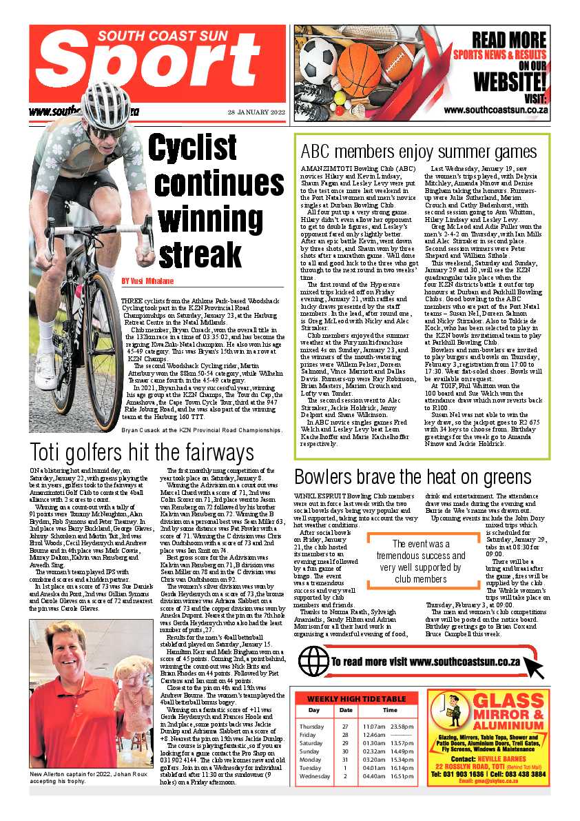 South Coast Sun 28 January 2022 page 12