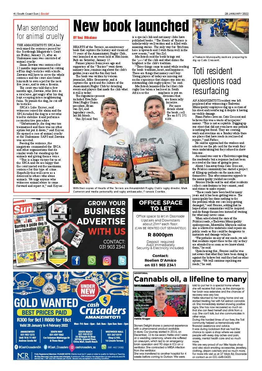 South Coast Sun 28 January 2022 page 4