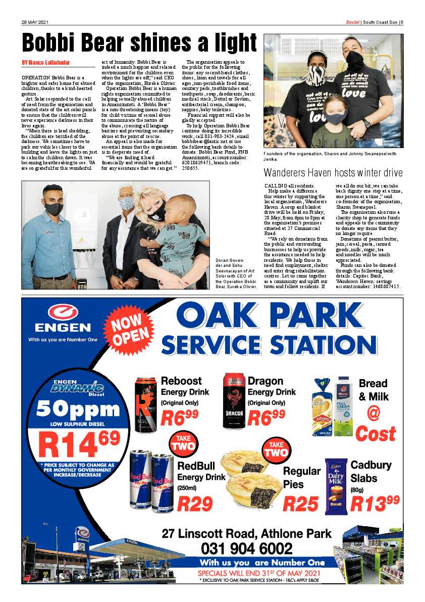 South Coast Sun 28 May 2021 page 5