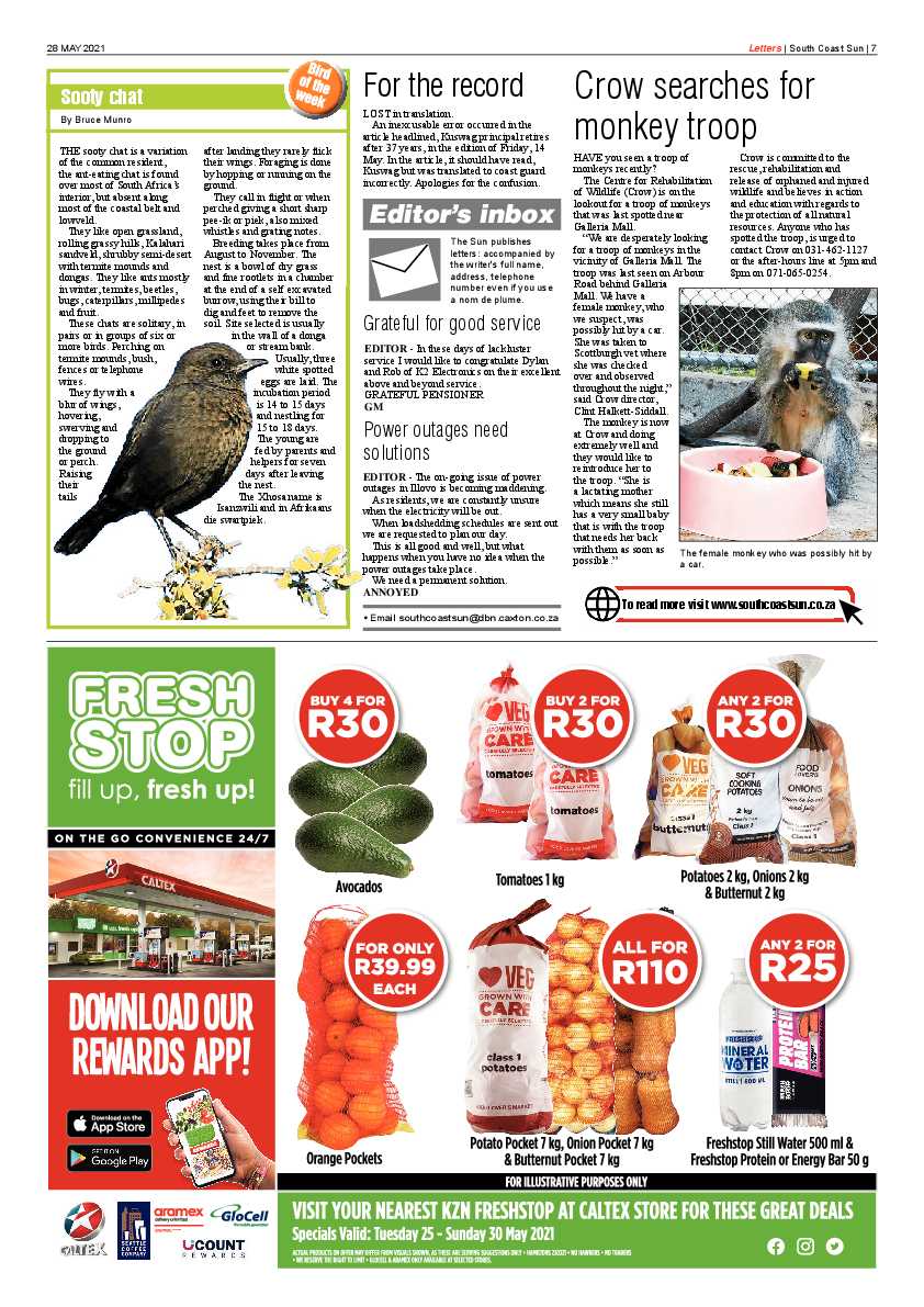 South Coast Sun 28 May 2021 page 7