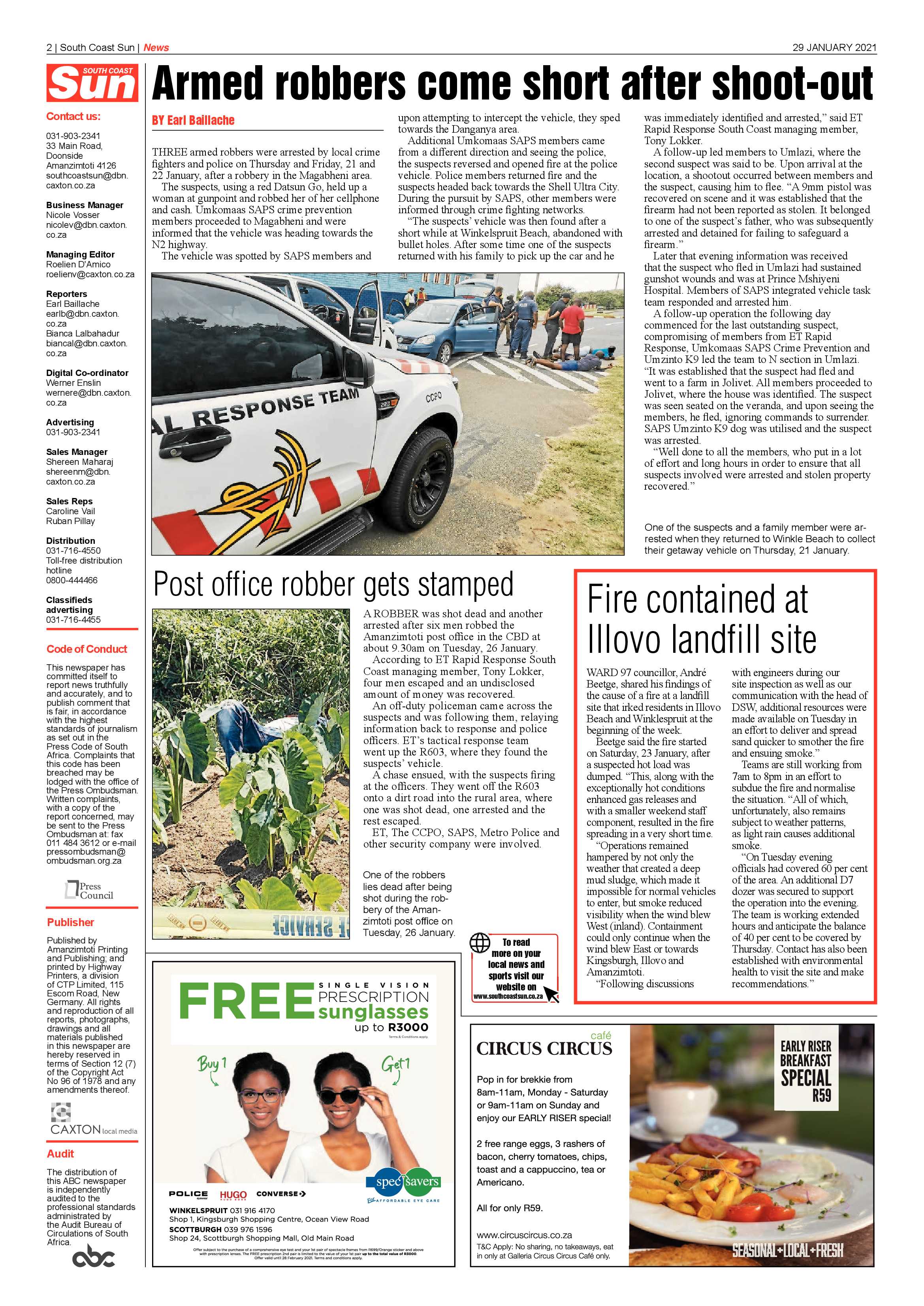 South Coast Sun 29 January 2020 page 2