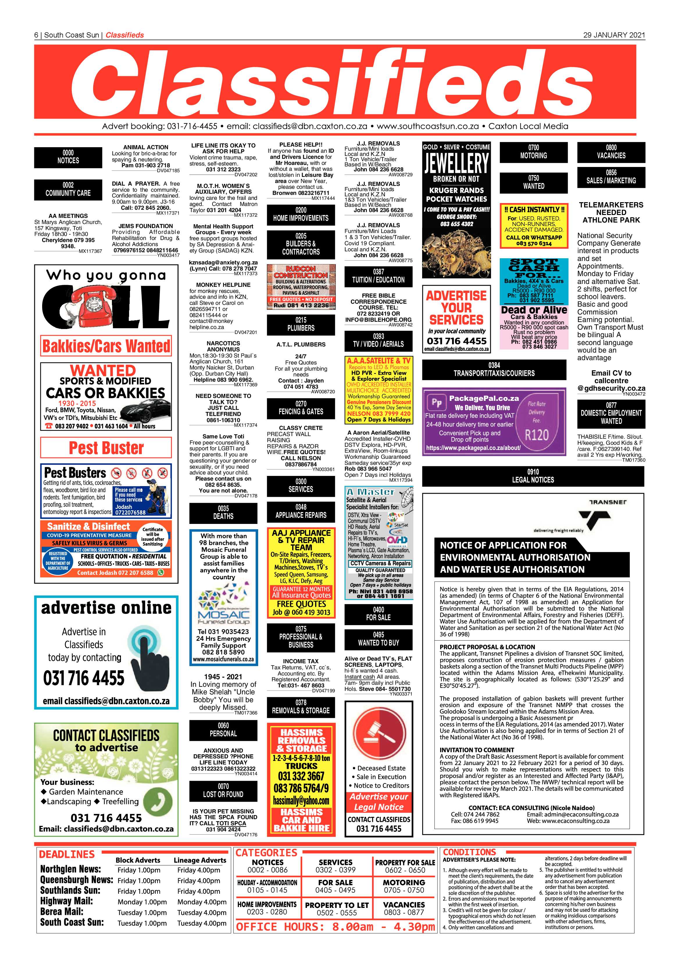 South Coast Sun 29 January 2020 page 6
