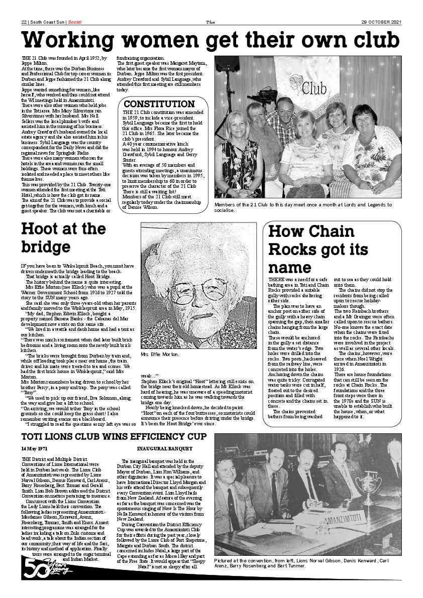 South Coast Sun 29 October 2021 page 22
