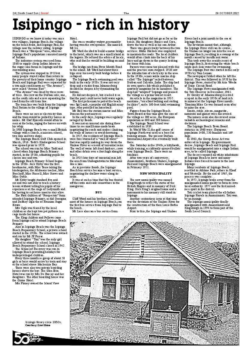 South Coast Sun 29 October 2021 page 24