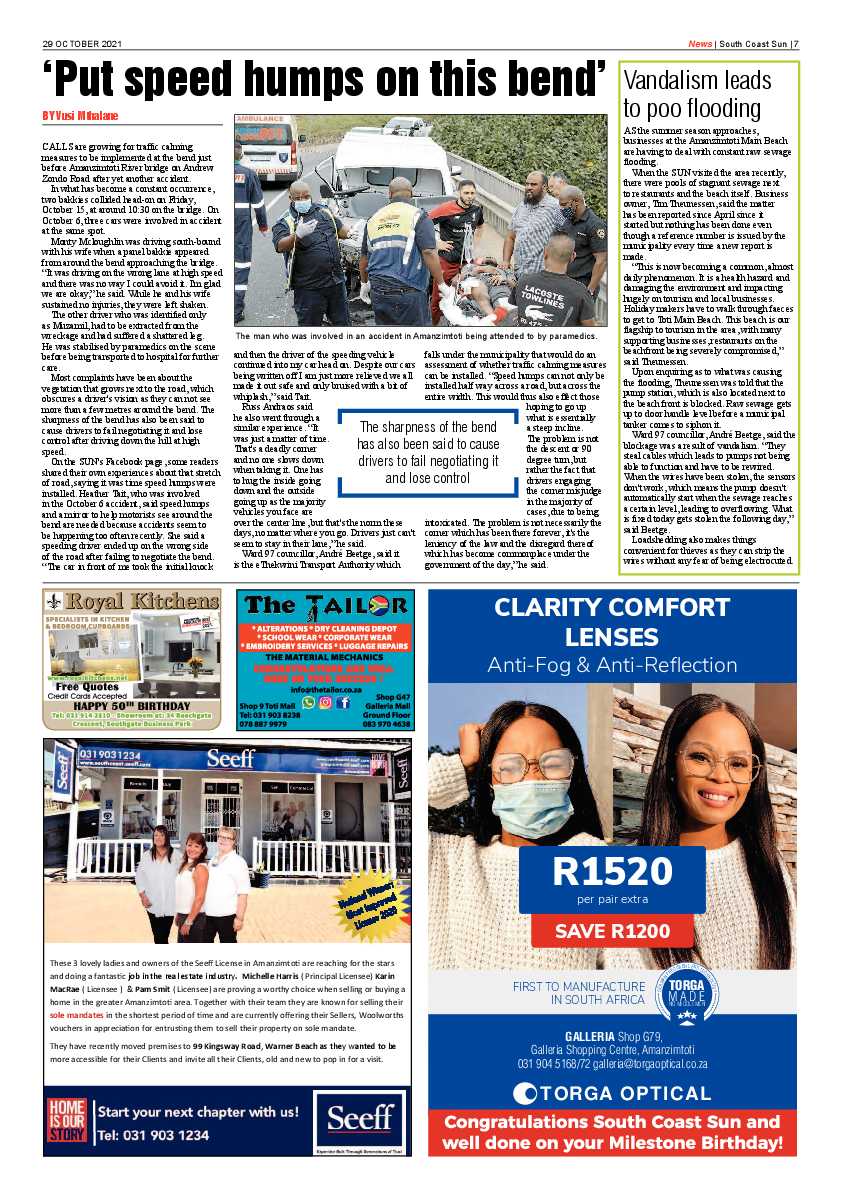 South Coast Sun 29 October 2021 page 7