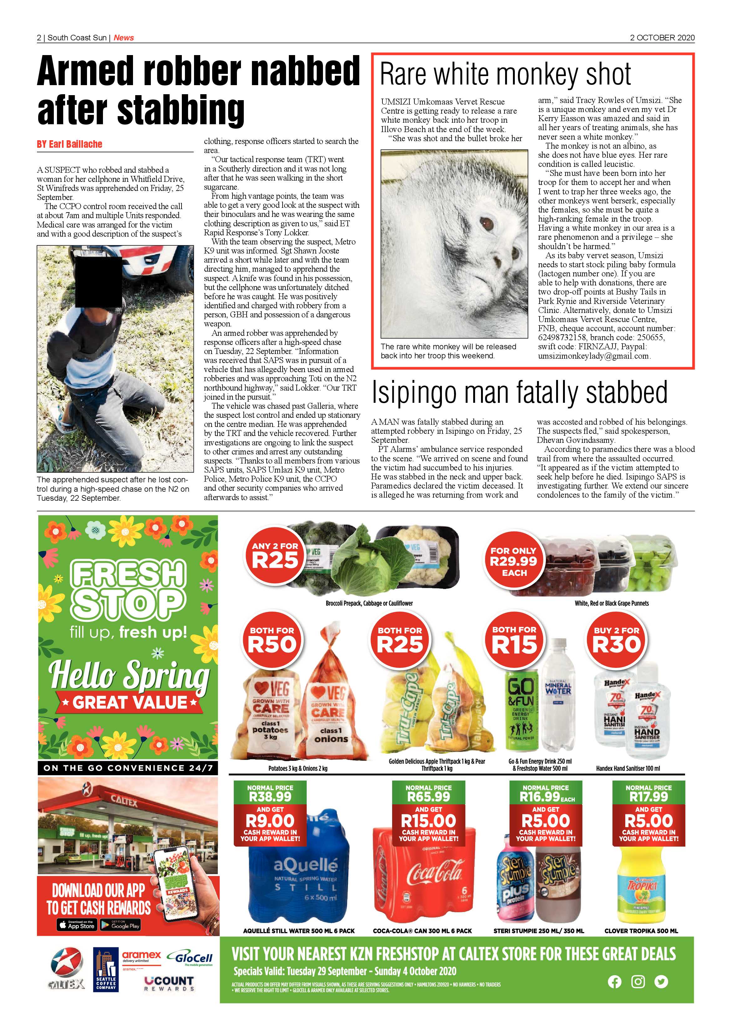 South Coast Sun 2 October 2020 page 2