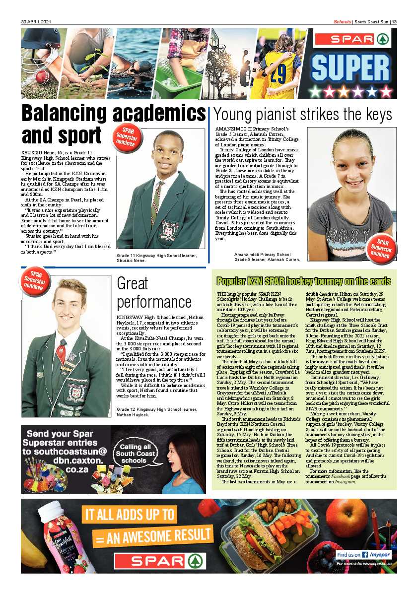 South Coast Sun 30 April 2021 page 13