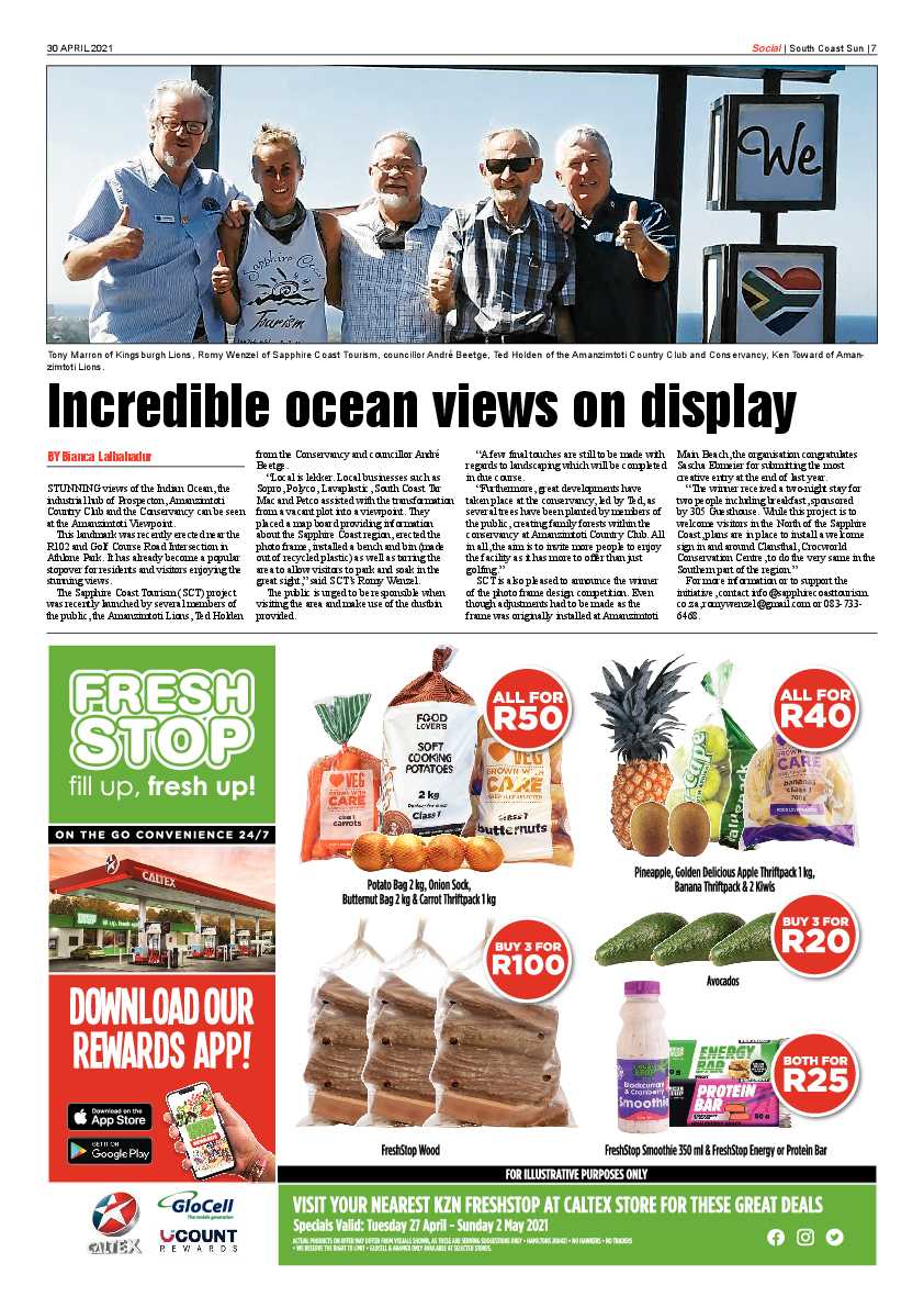 South Coast Sun 30 April 2021 page 7