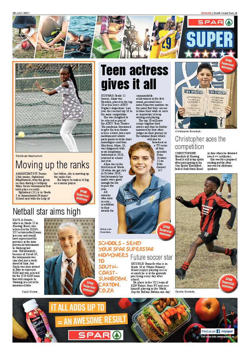 South Coast Sun 30 July 2021 page 9