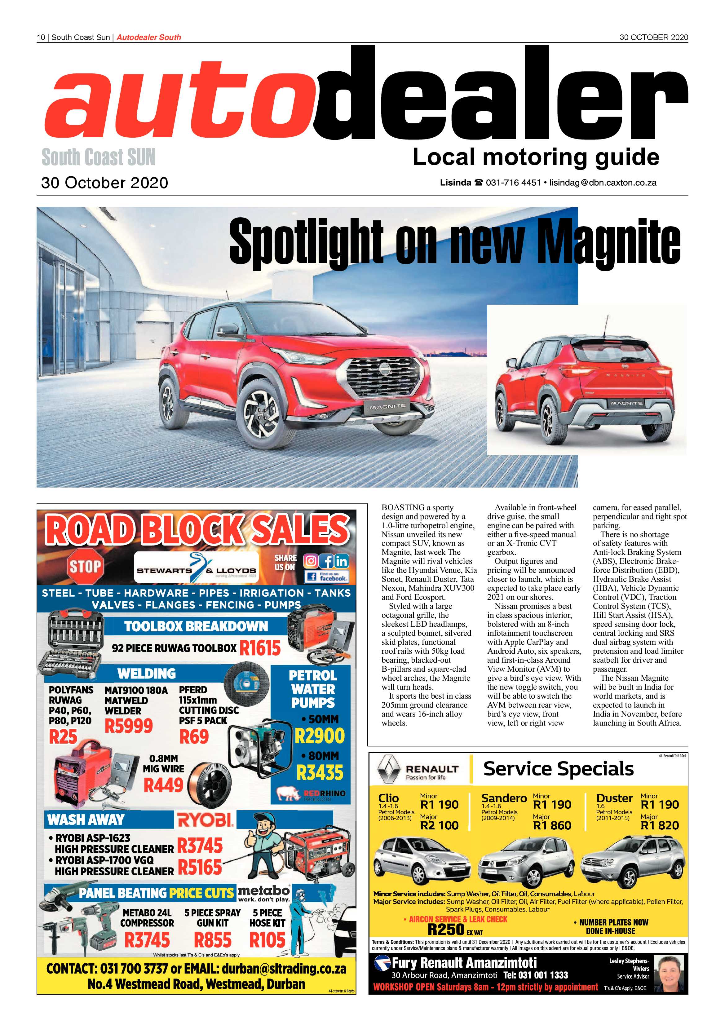 South Coast Sun 30 October 2020 page 10