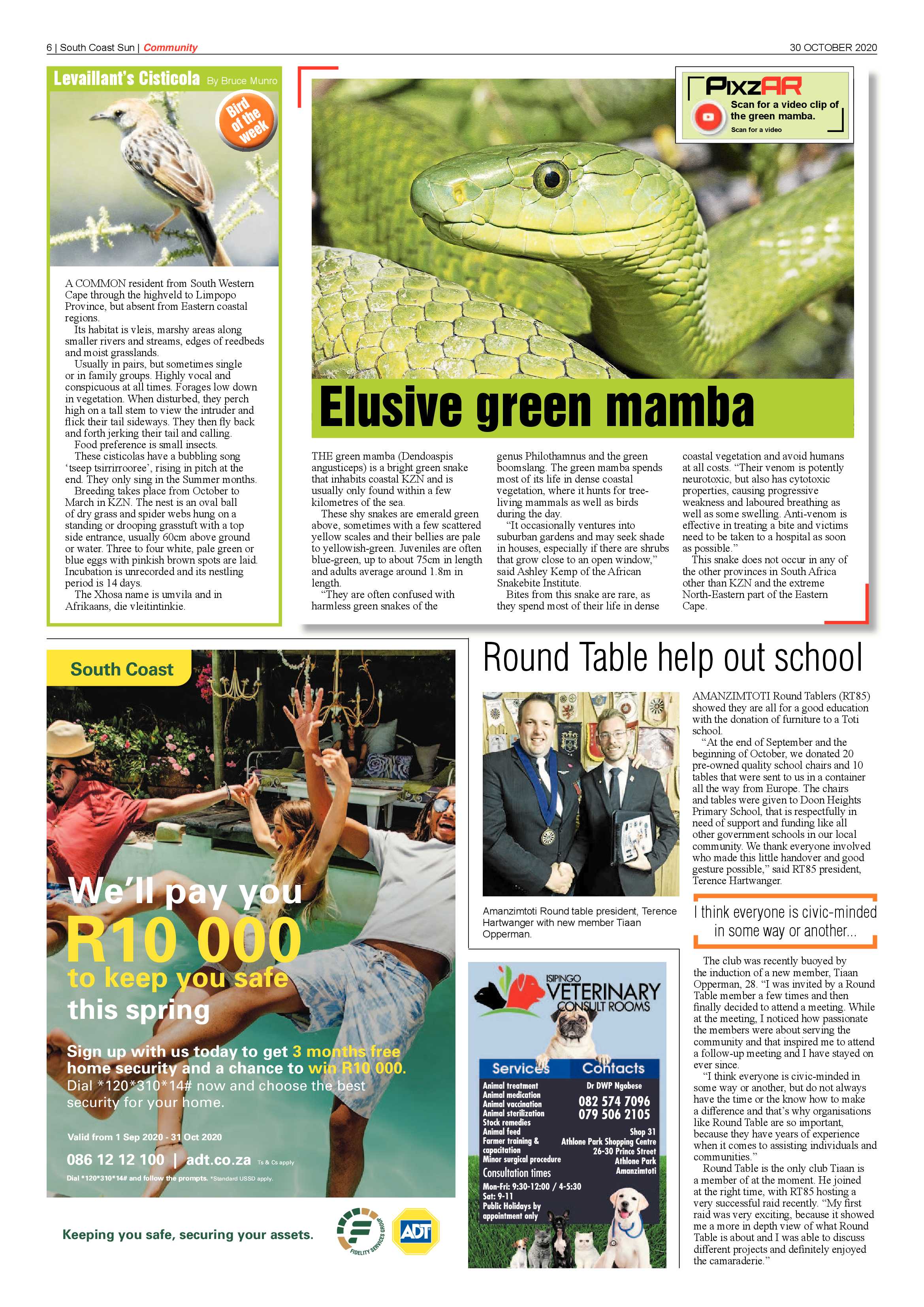 South Coast Sun 30 October 2020 page 6