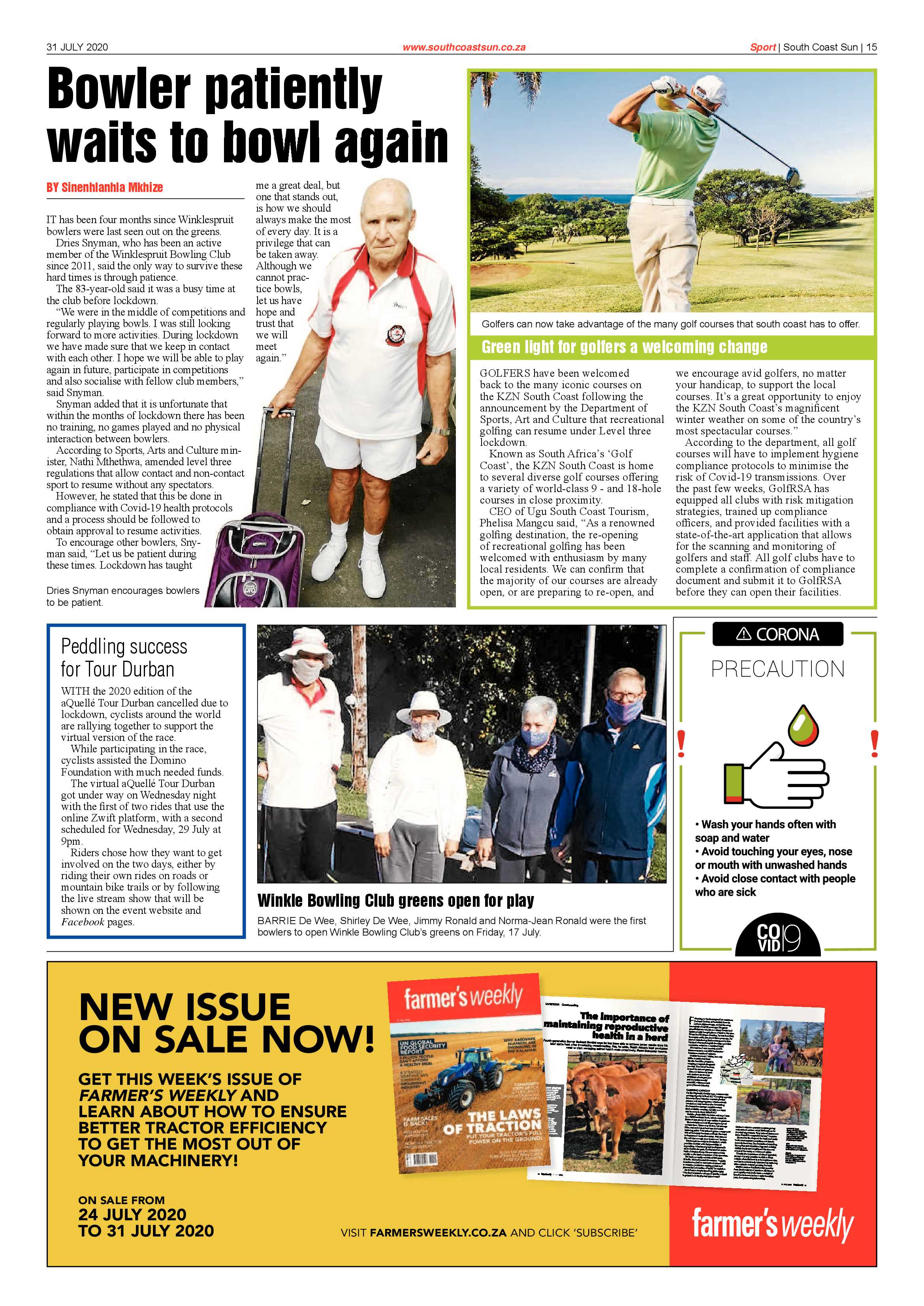 South Coast Sun 31 July 2020 page 15