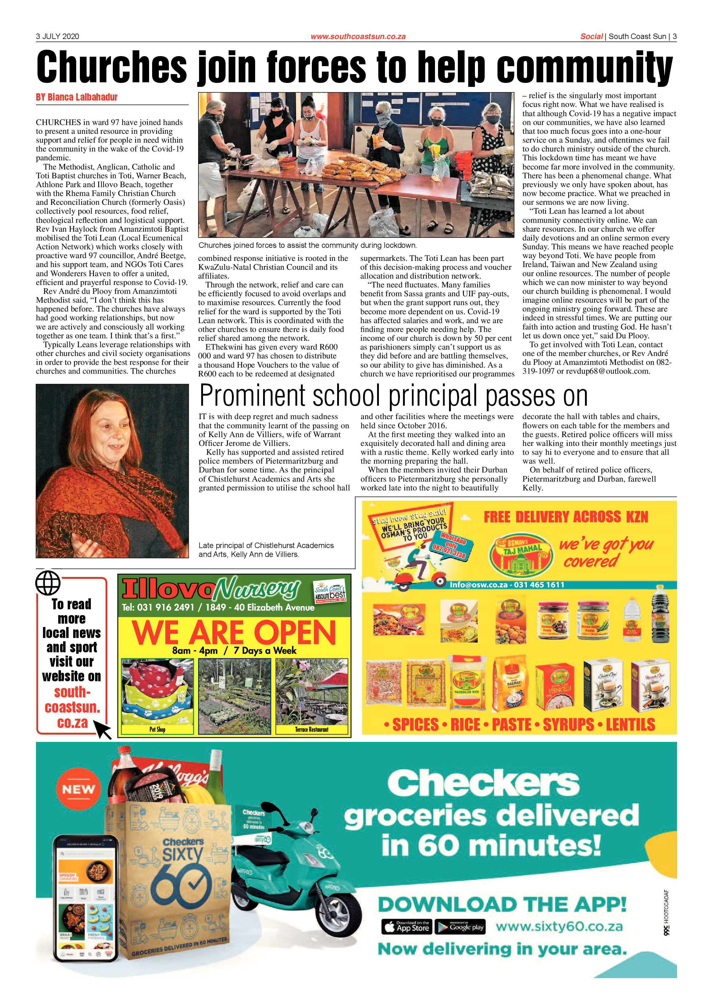 South Coast Sun 3 July 2020 page 3