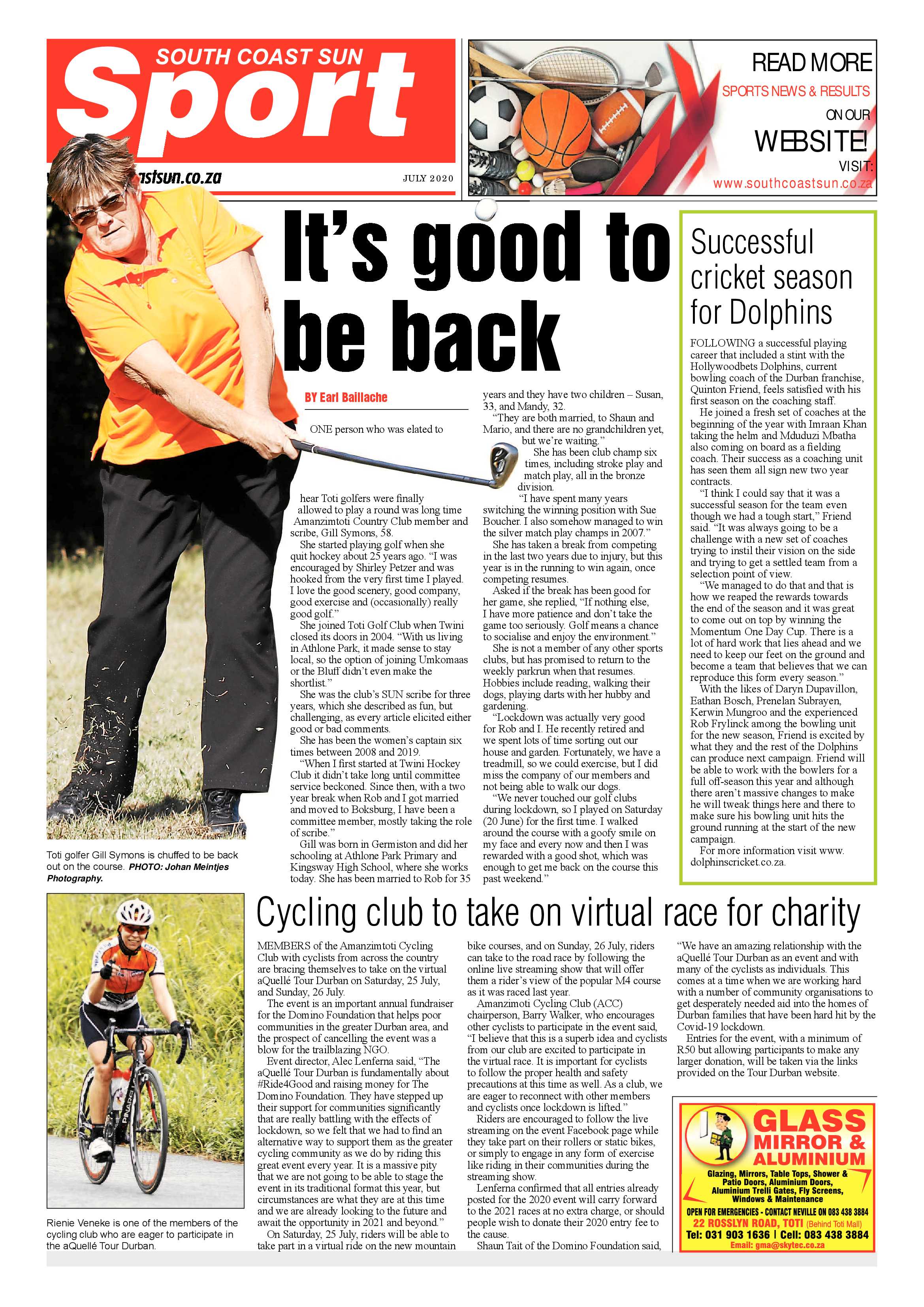 South Coast Sun 3 July 2020 page 8