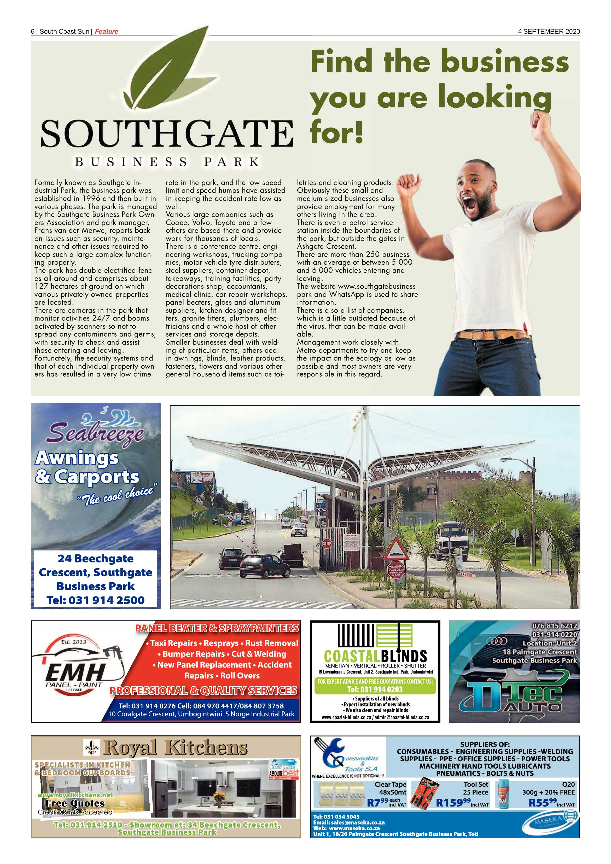 South Coast Sun 4 September 2020 page 6