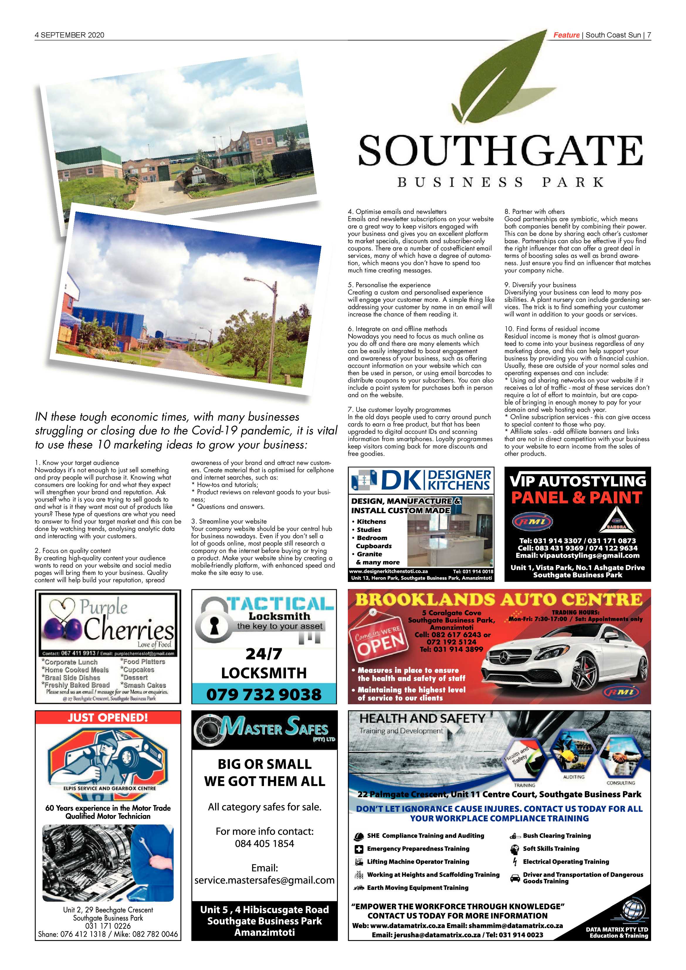 South Coast Sun 4 September 2020 page 7
