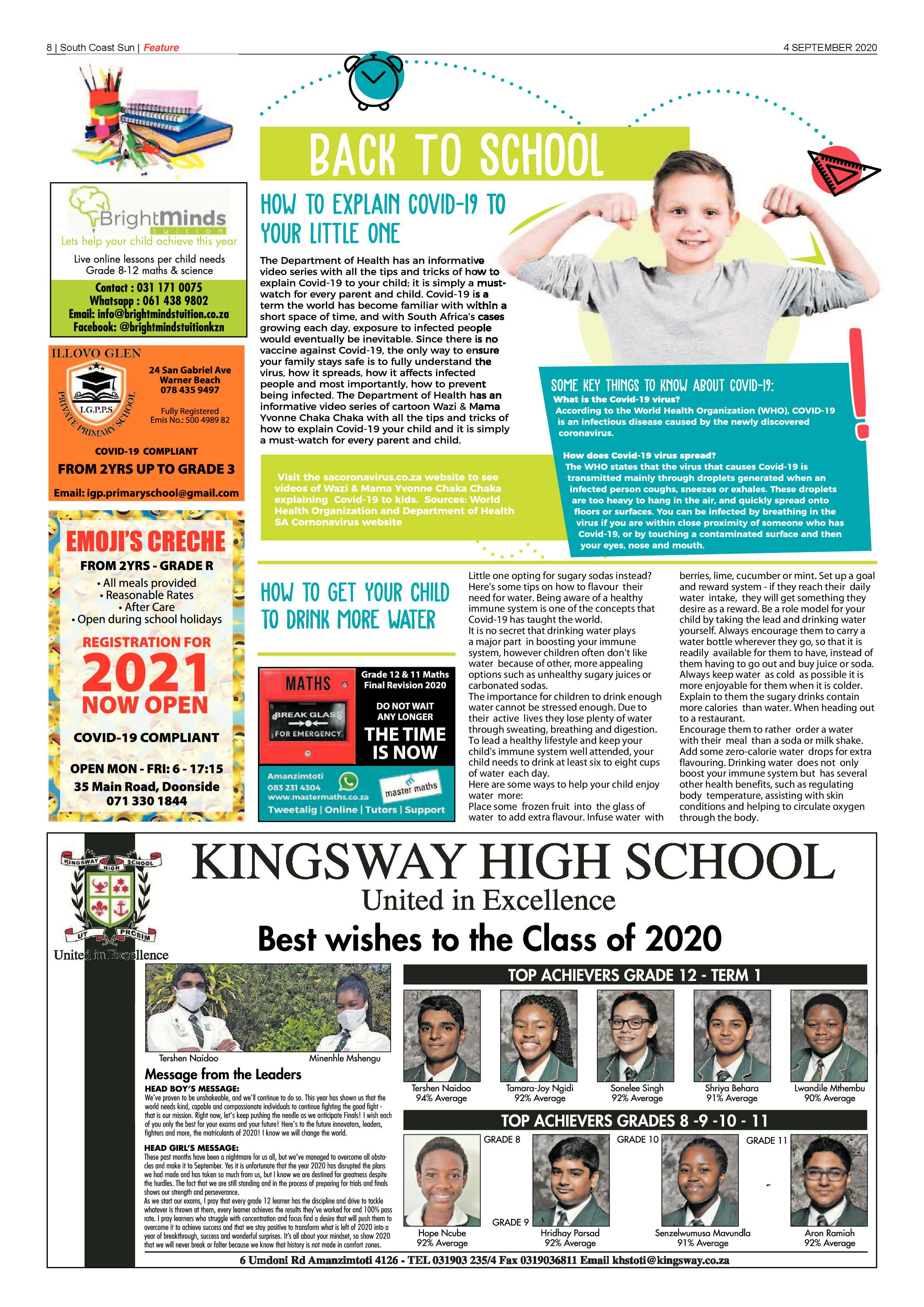 South Coast Sun 4 September 2020 page 8