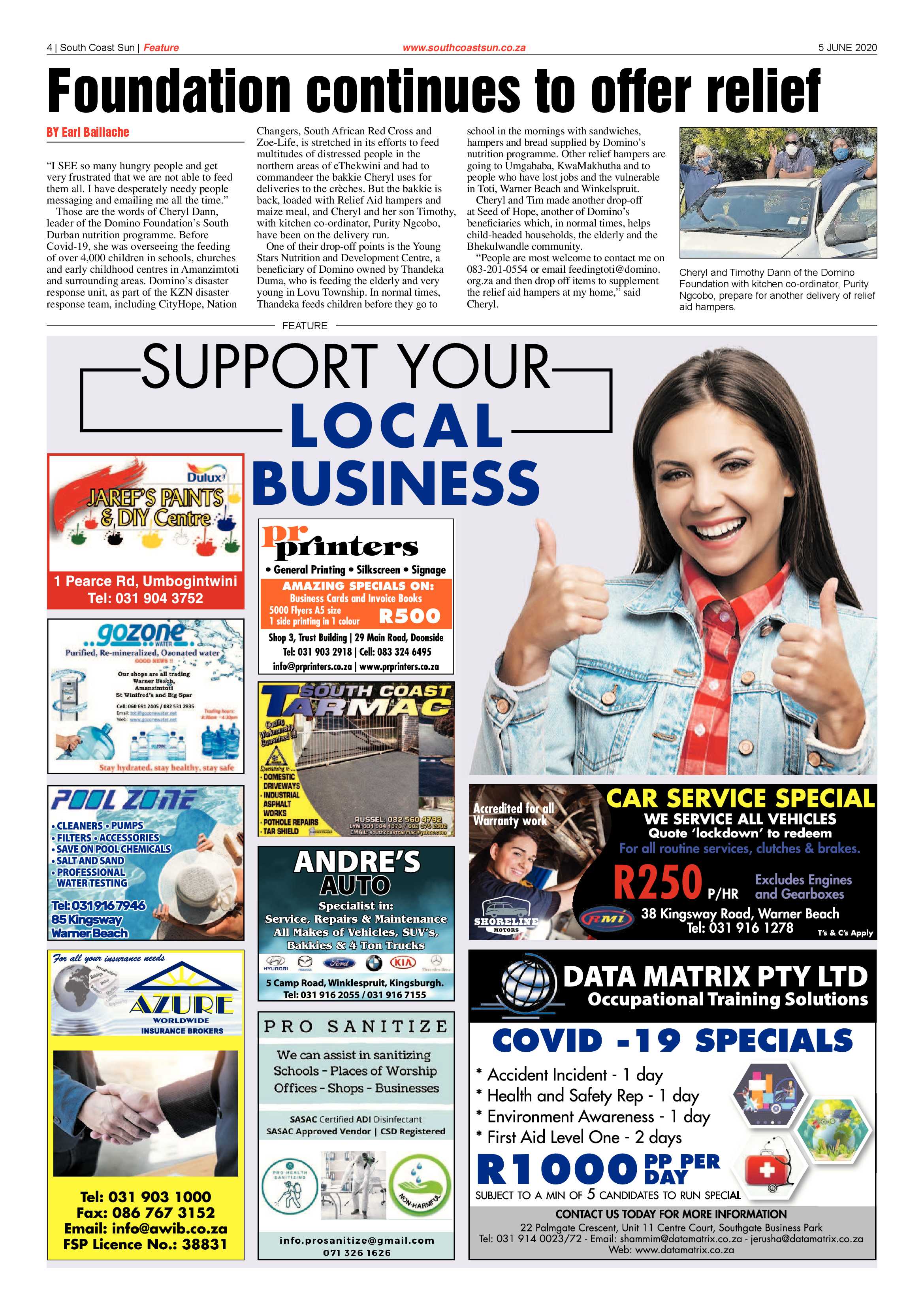 South Coast Sun 5 June 2020 page 4