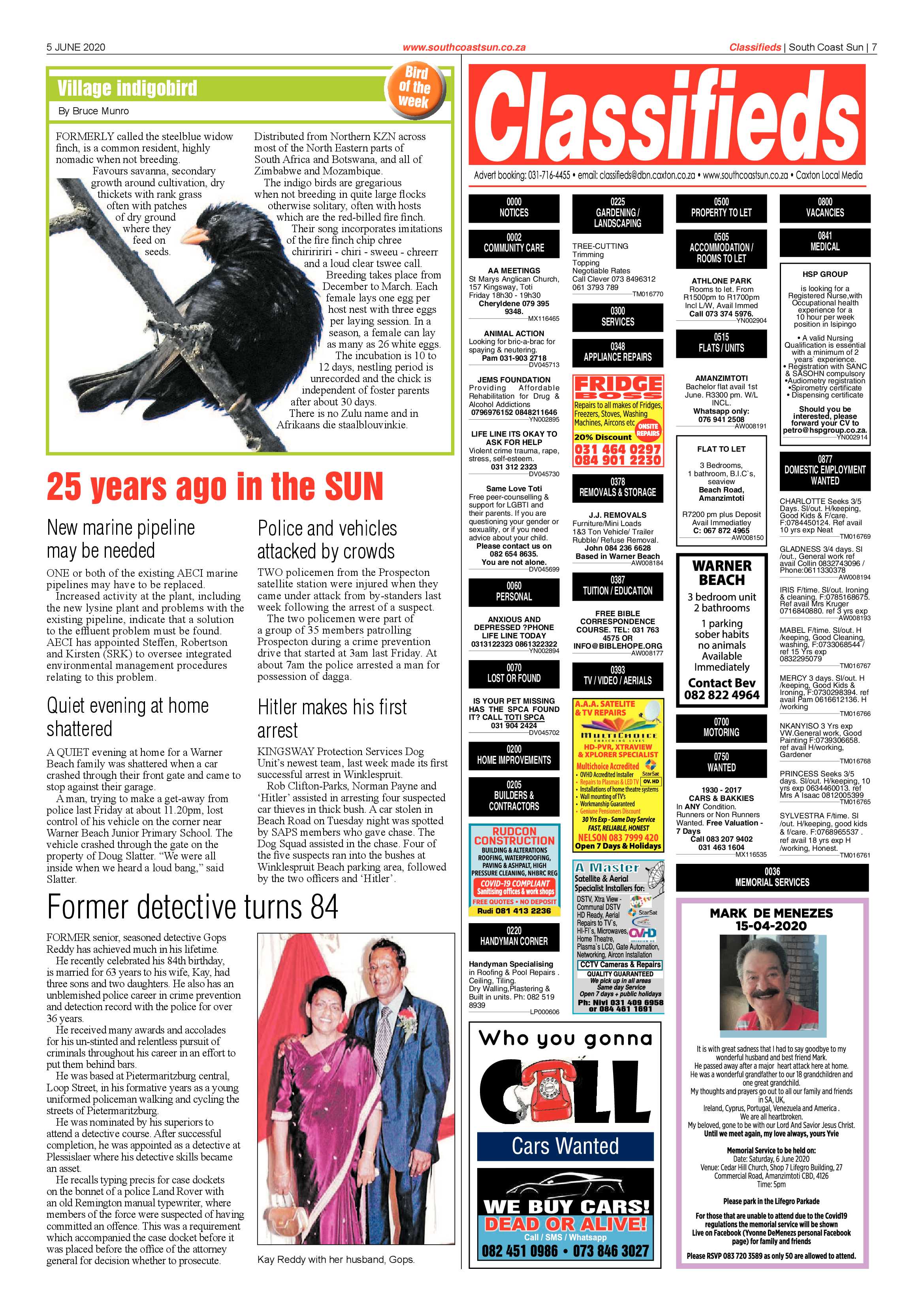 South Coast Sun 5 June 2020 page 7