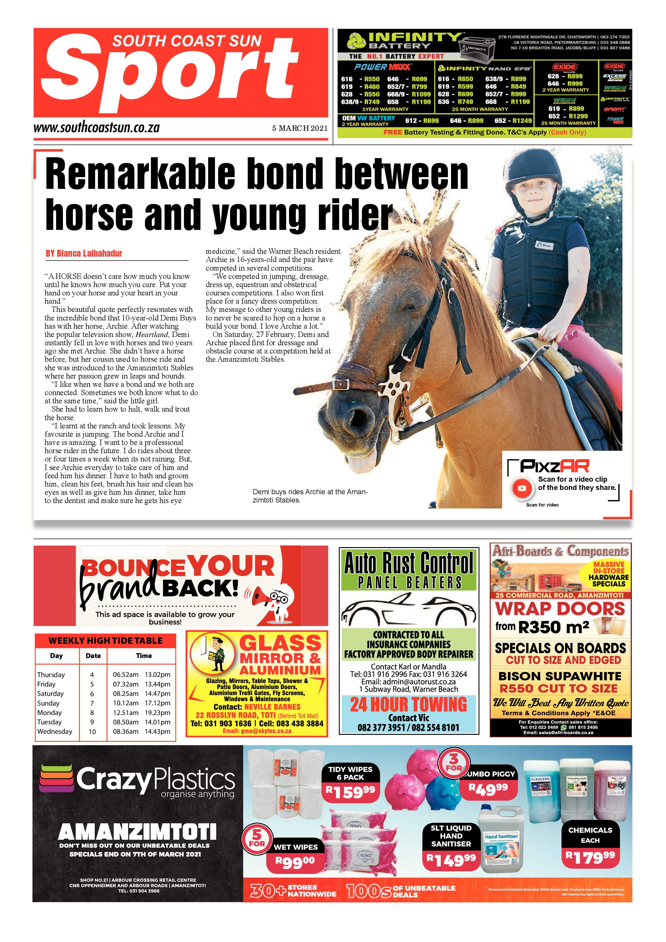 South Coast Sun 5 March 2021 page 12