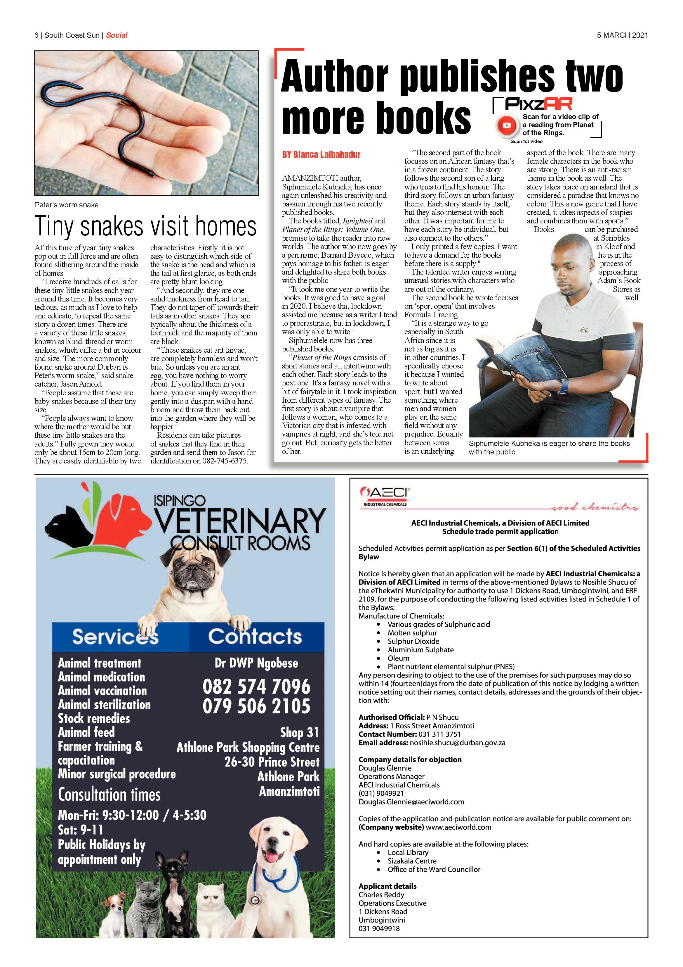 South Coast Sun 5 March 2021 page 6