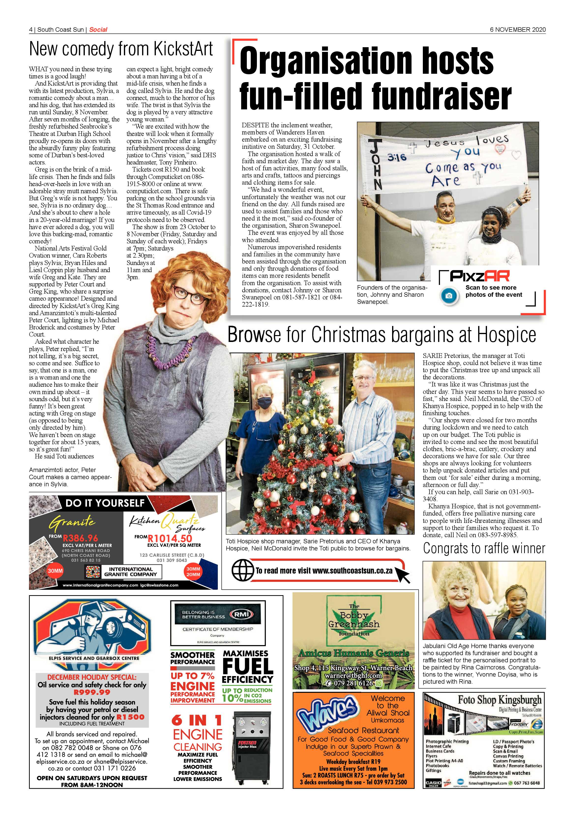 South Coast Sun 6 November 2020 page 4