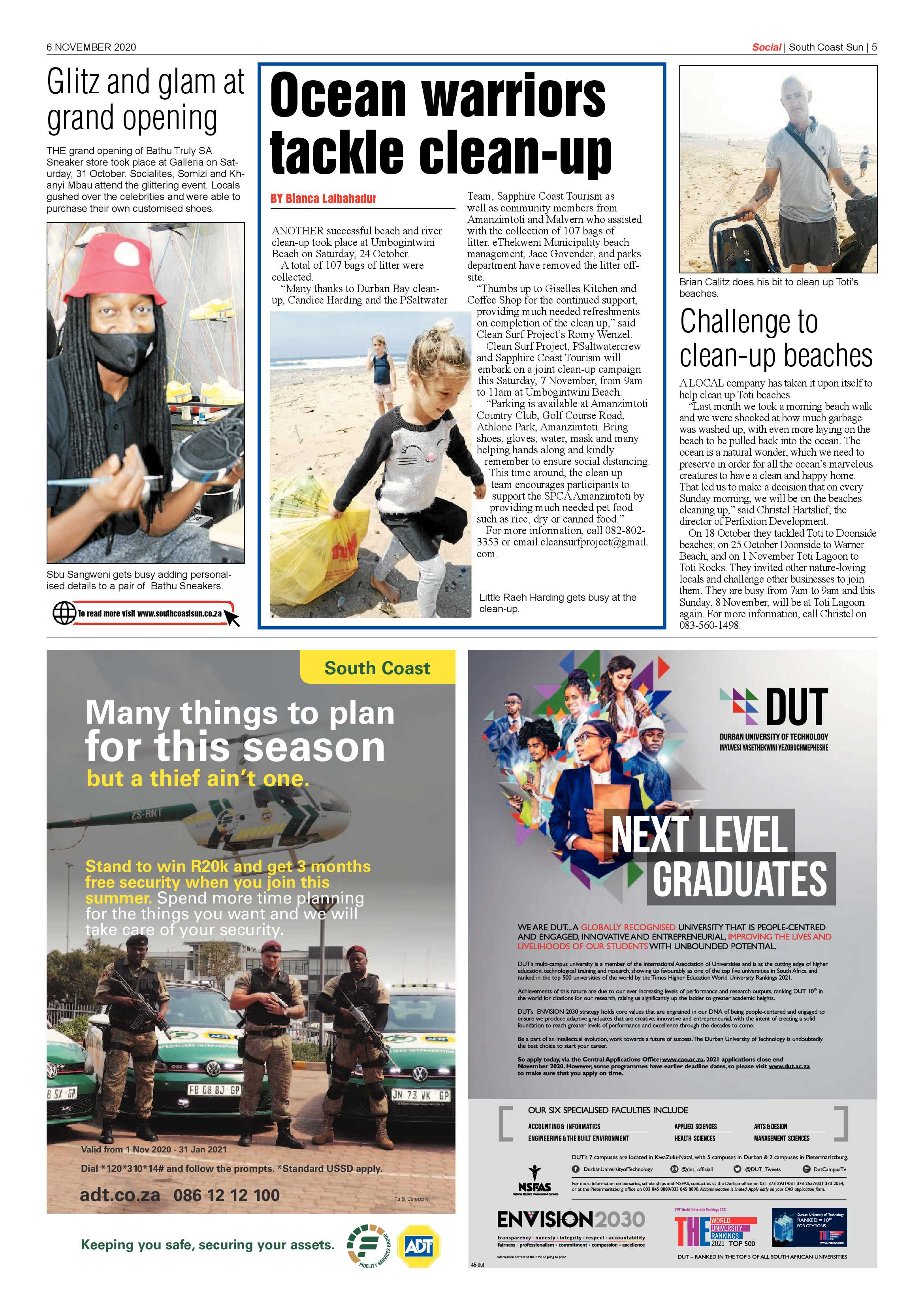 South Coast Sun 6 November 2020 page 5