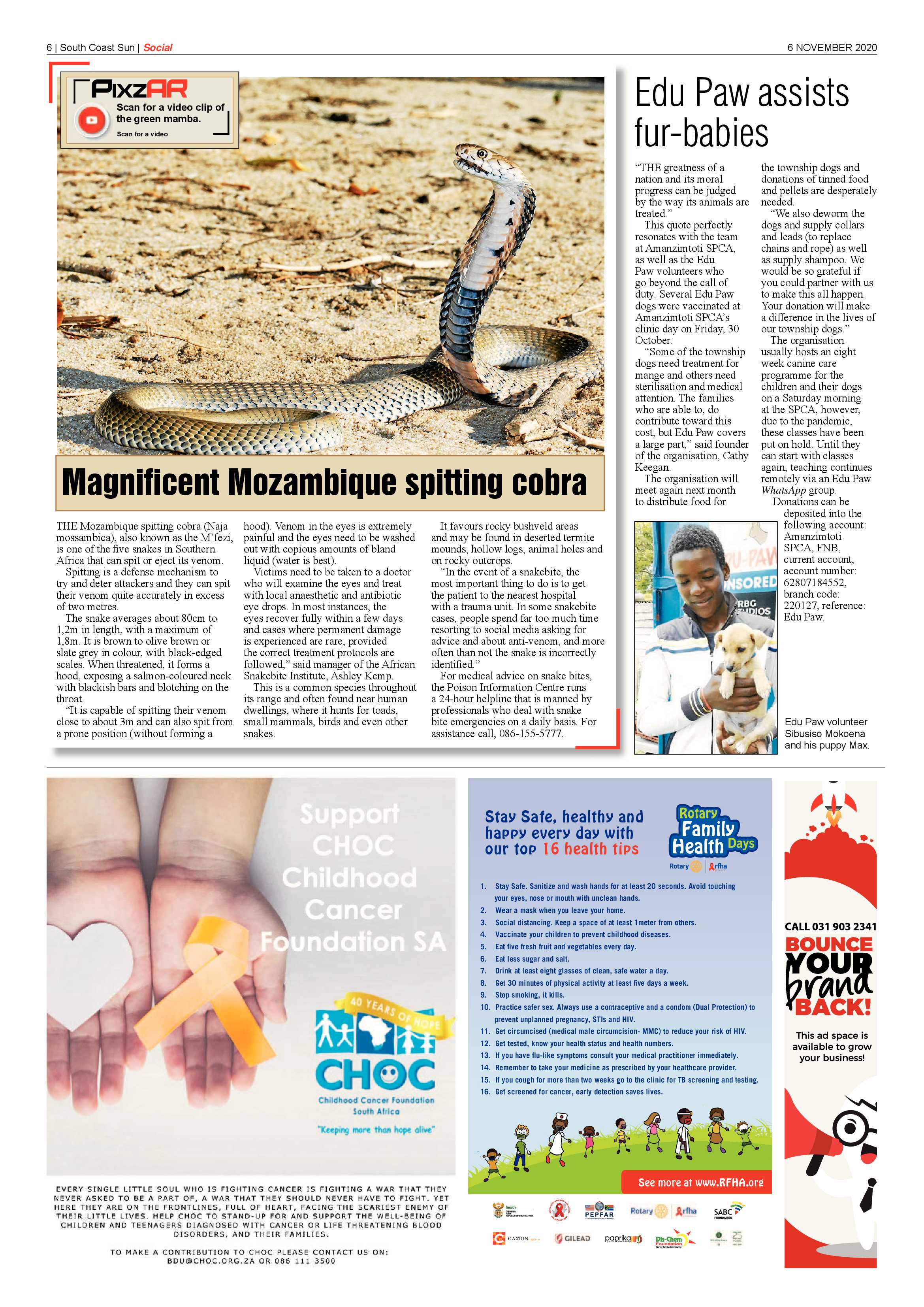 South Coast Sun 6 November 2020 page 6