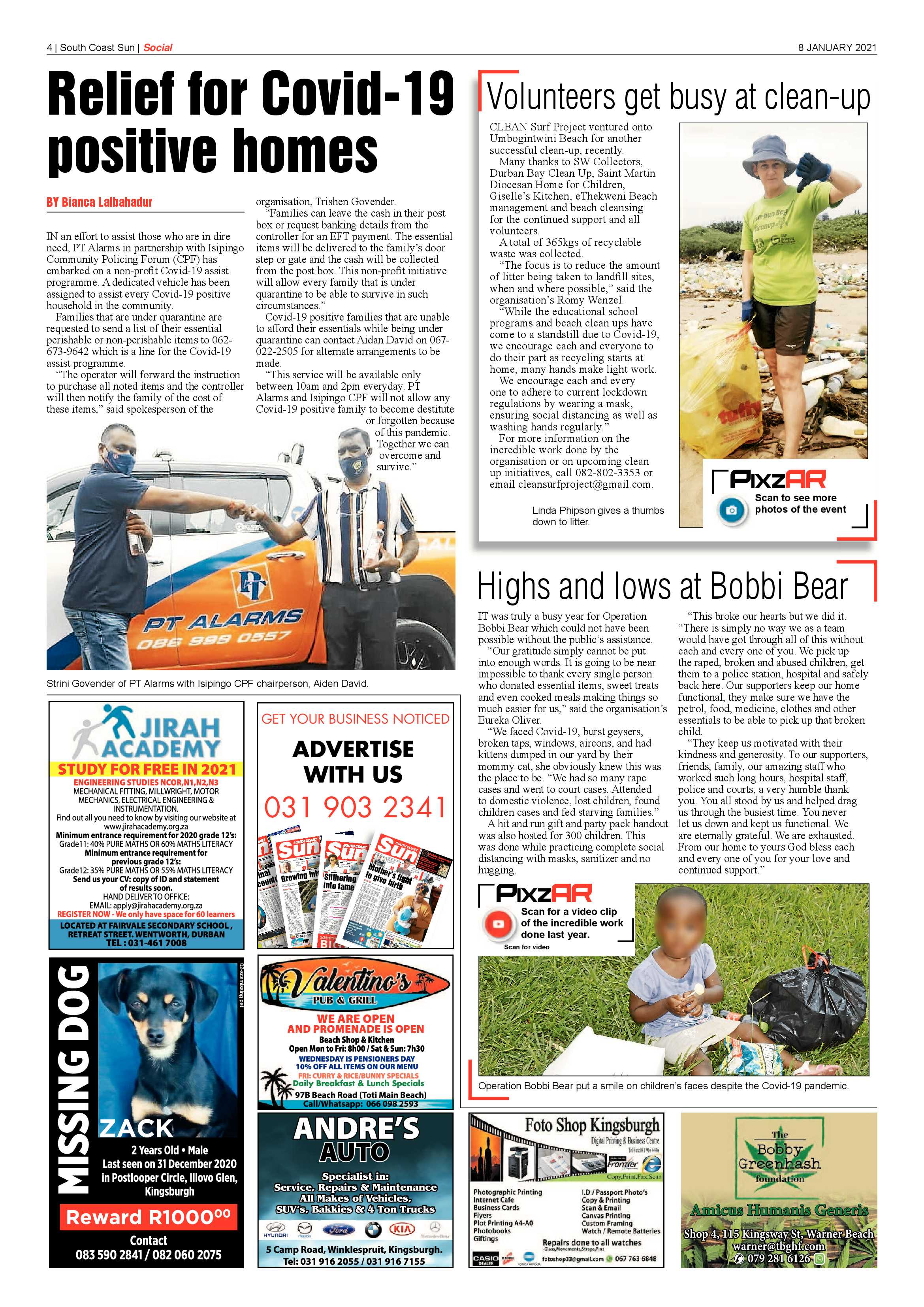 South Coast Sun 8 January 2020 page 4