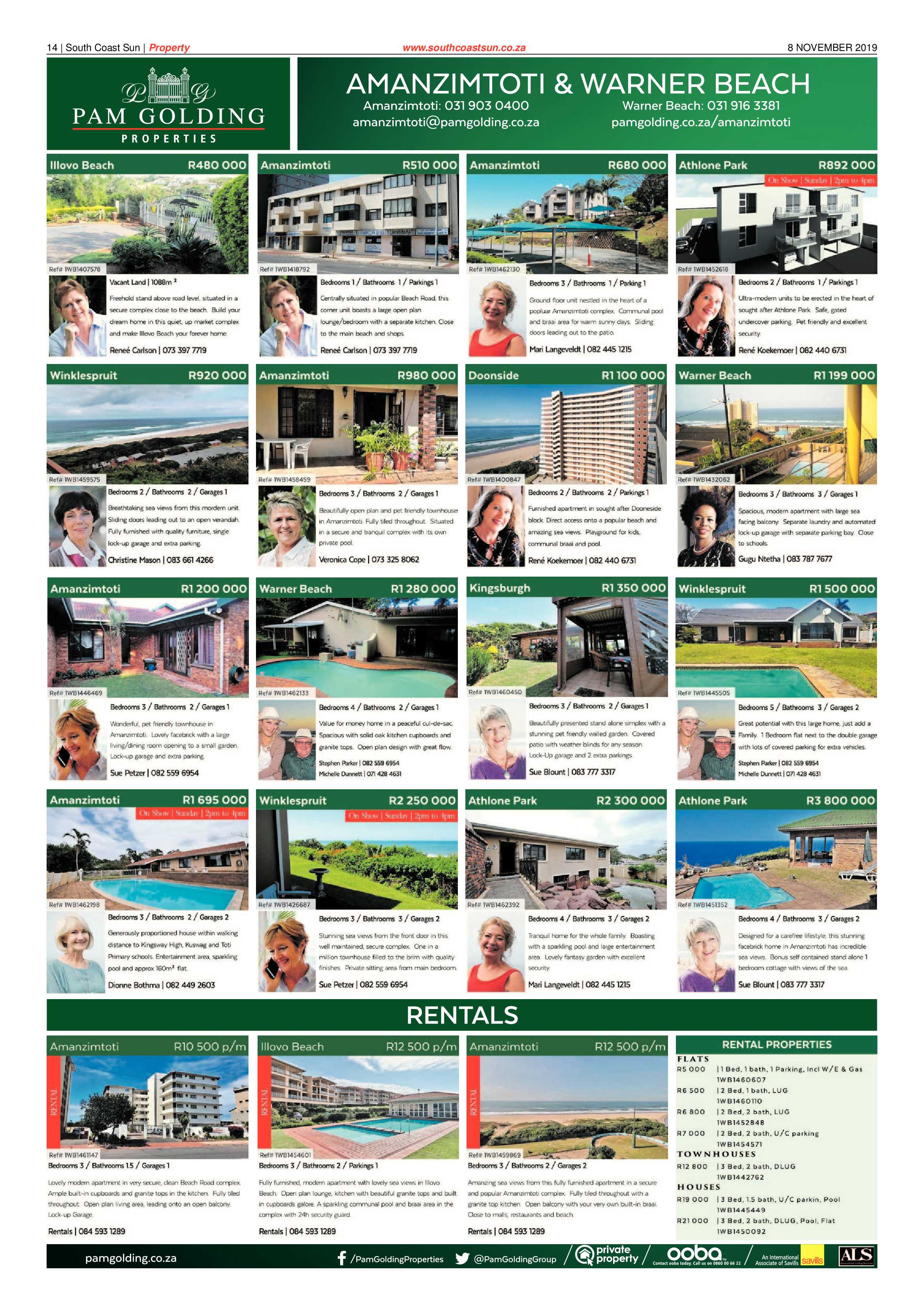 South Coast Sun 8 November 2019 page 14