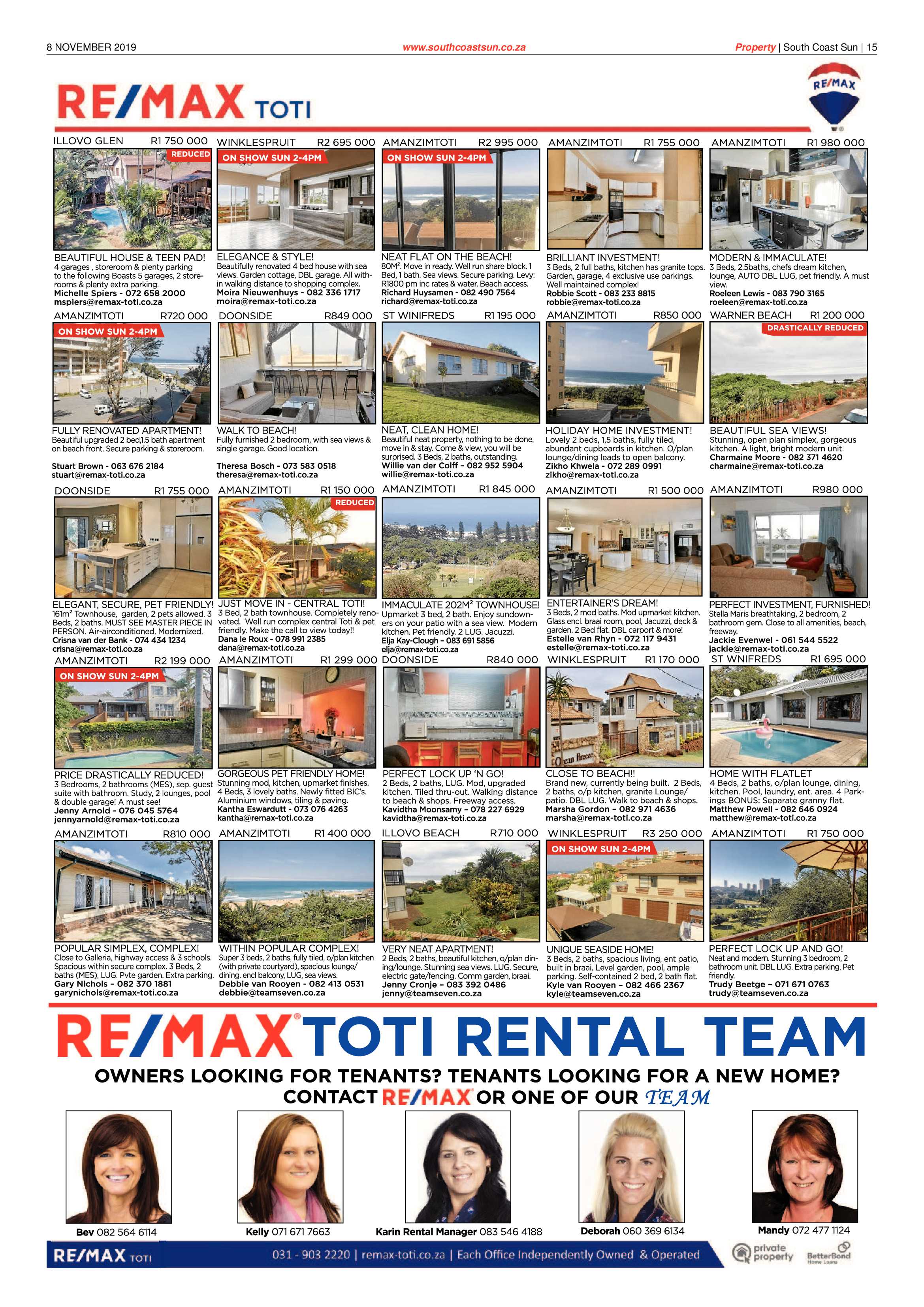 South Coast Sun 8 November 2019 page 15