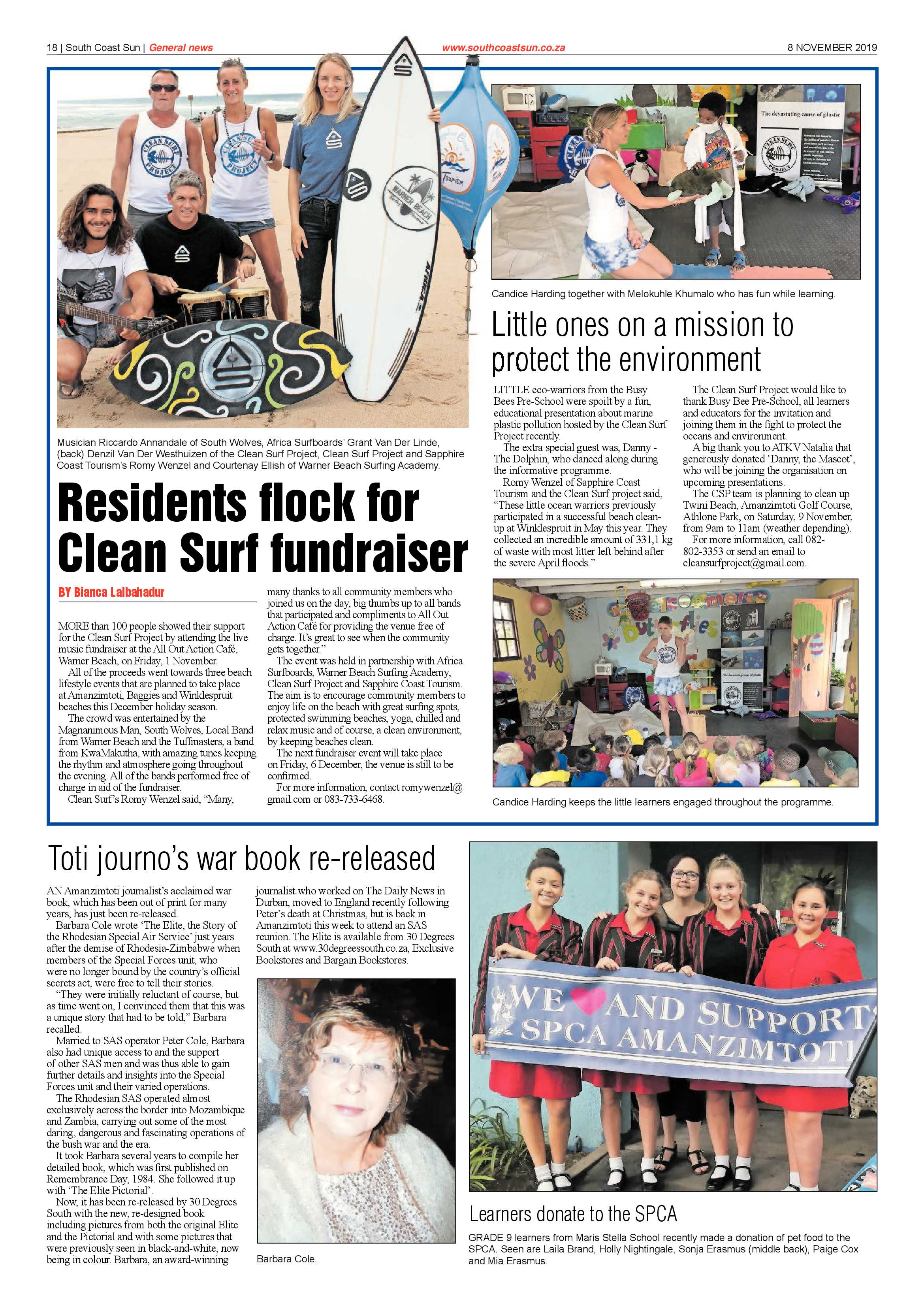 South Coast Sun 8 November 2019 page 18