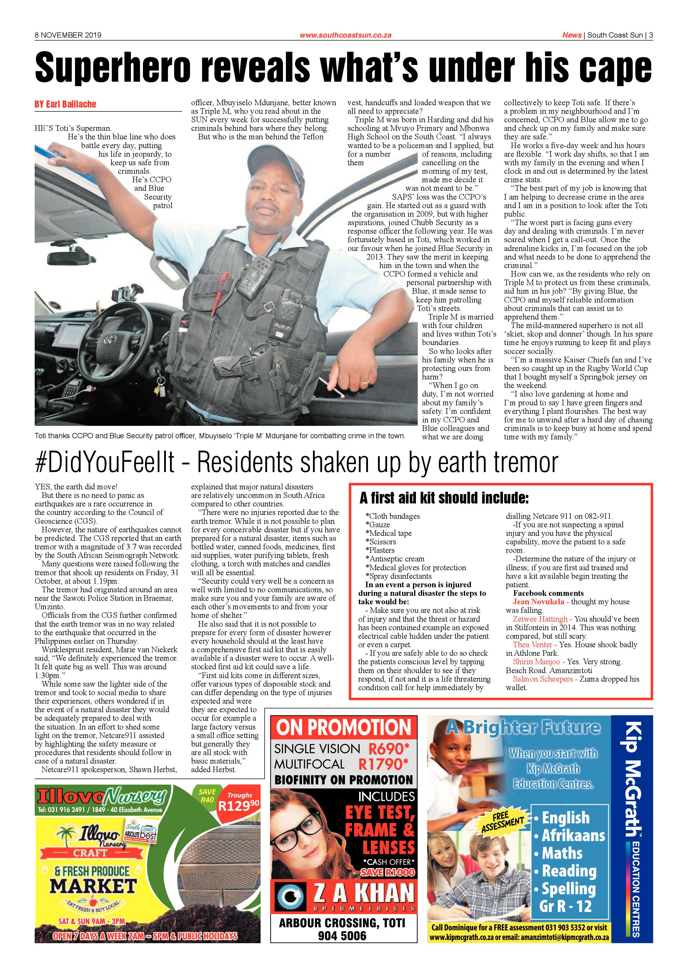 South Coast Sun 8 November 2019 page 3