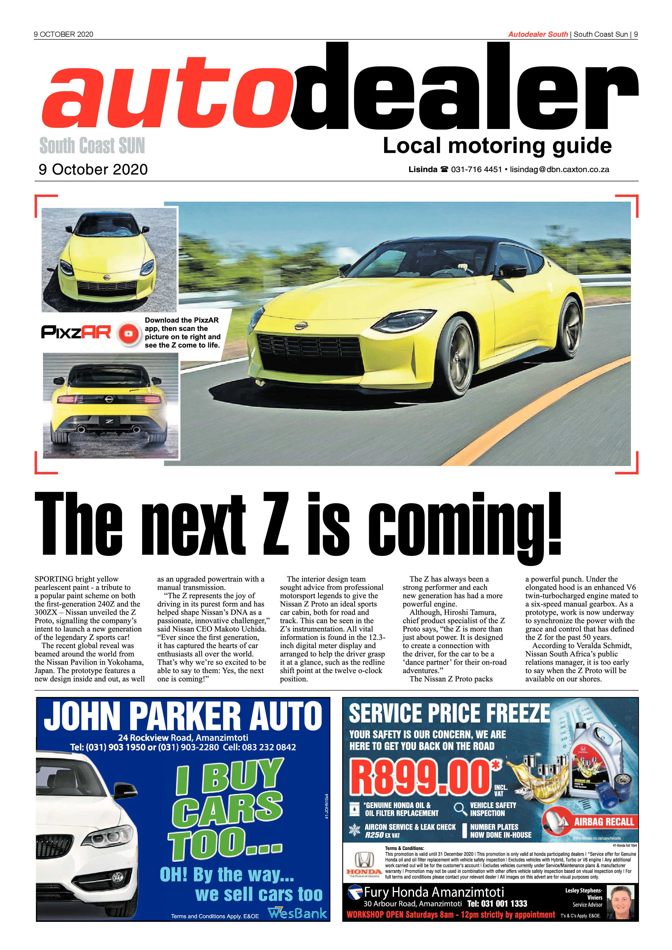 South Coast Sun 9 October 2020 page 9