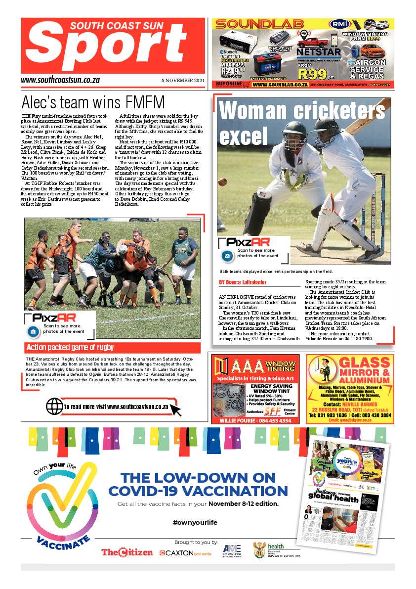 Southcoast Sun 5 November 2021 page 8