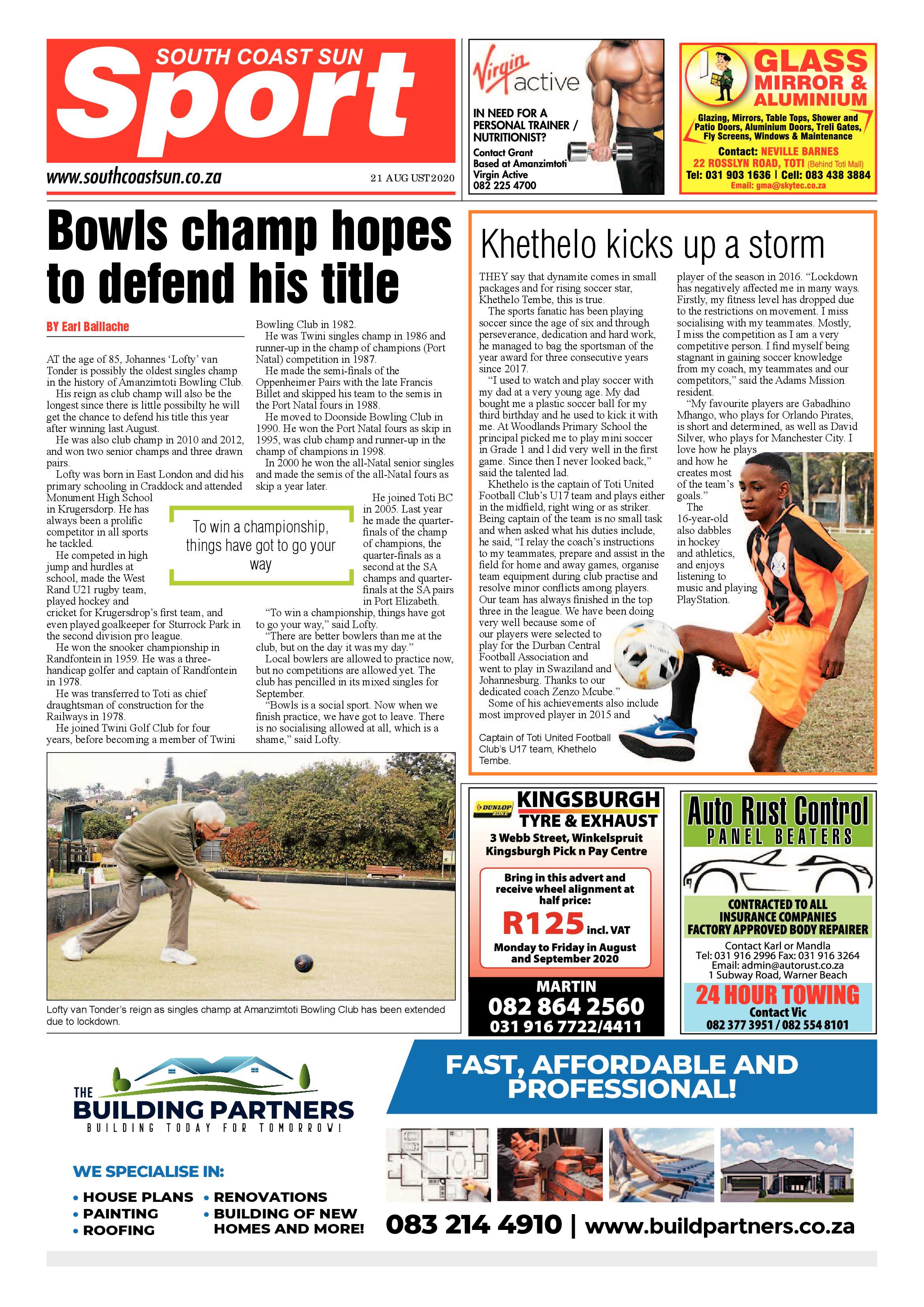 South Coast Sun 21 August 2020 page 12