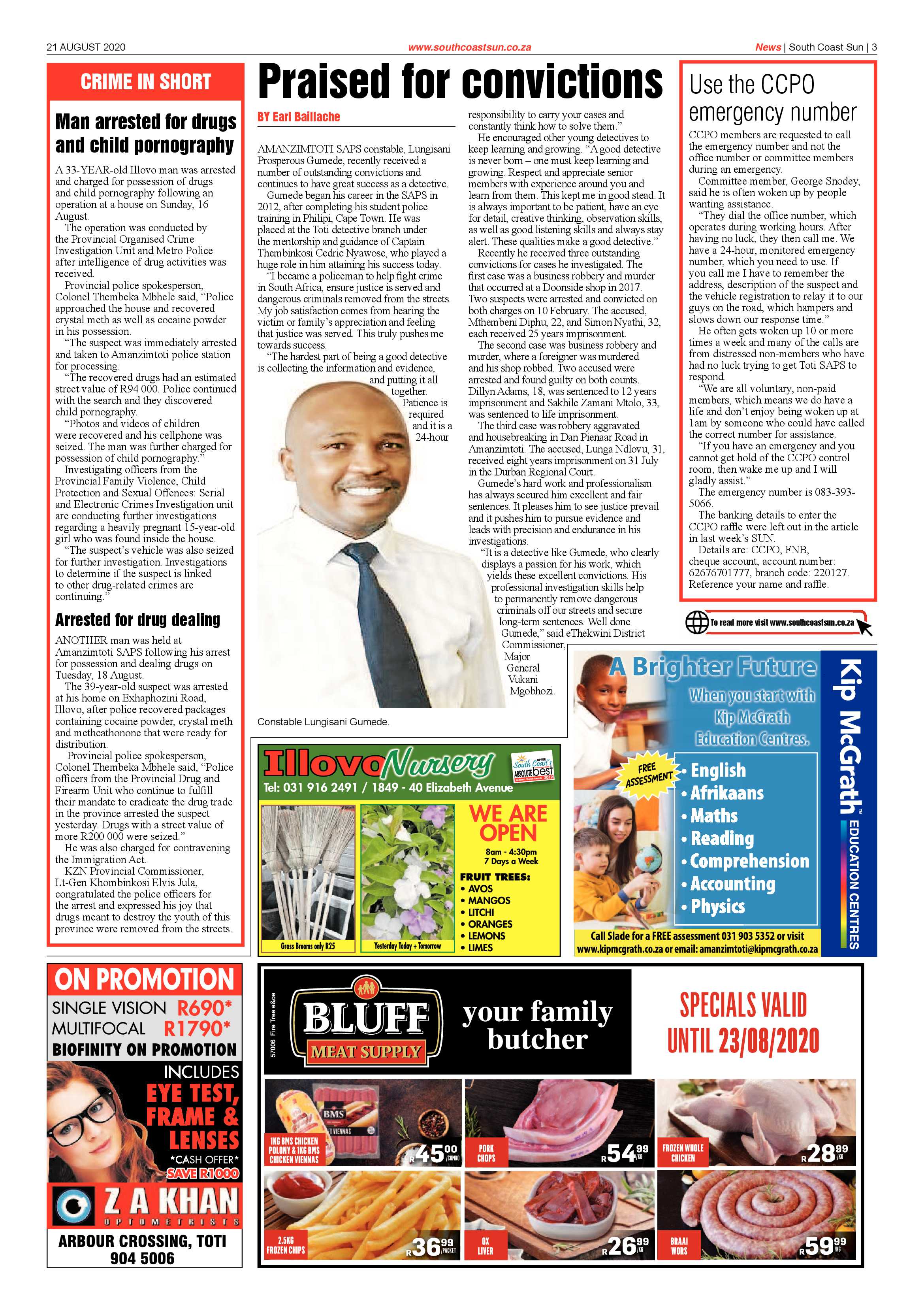 South Coast Sun 21 August 2020 page 3